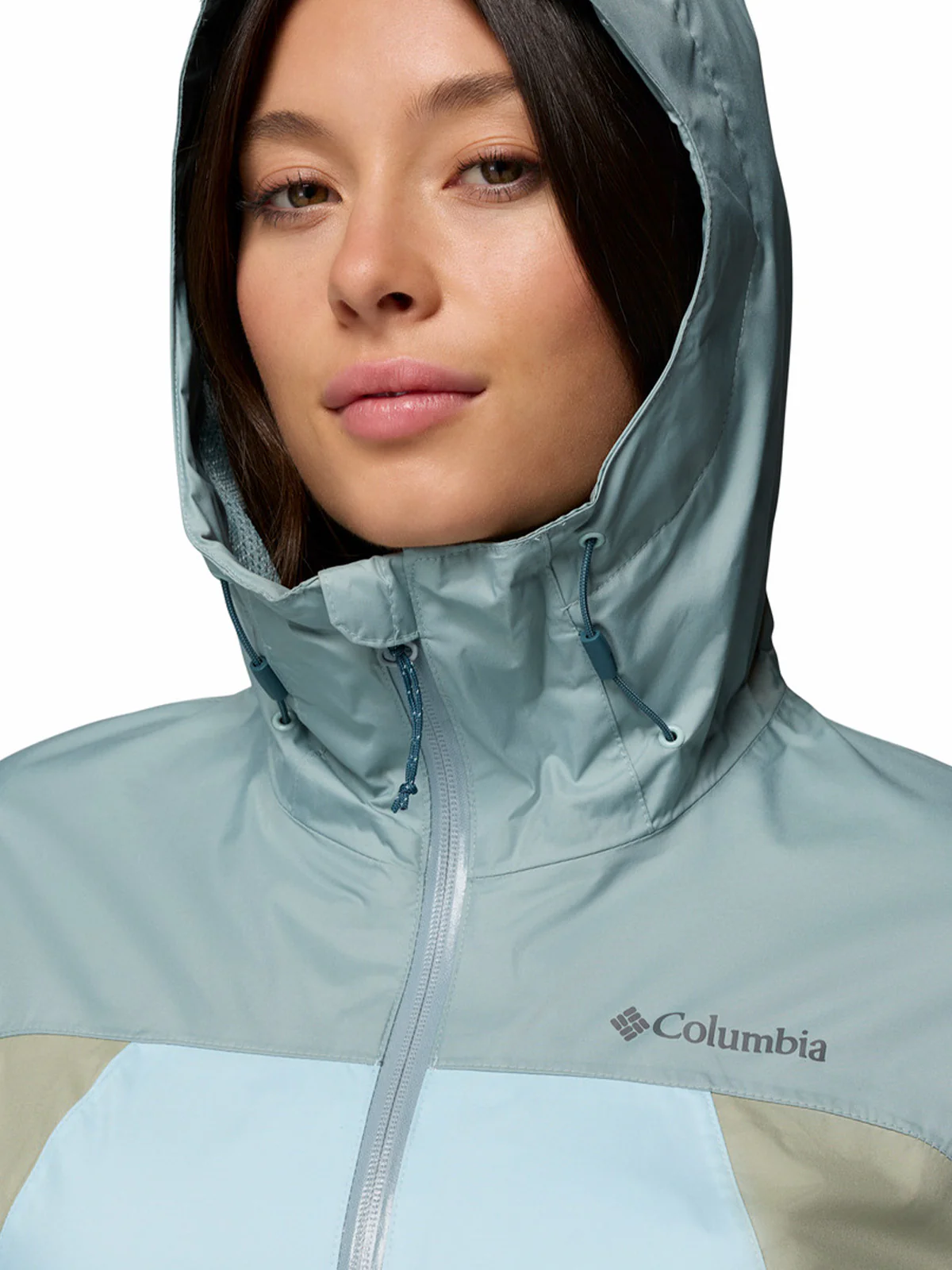 Cortaviento Mujer Inner Limits IV Celeste Columbia - Image 5