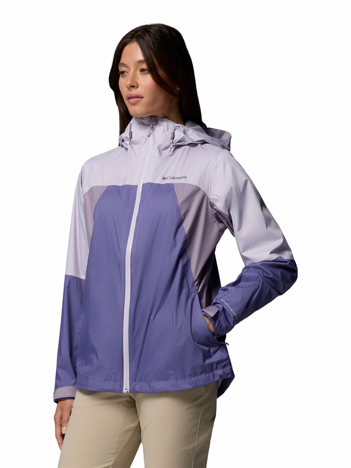 Cortaviento Mujer Inner Limits IV Morado Columbia - Image 2