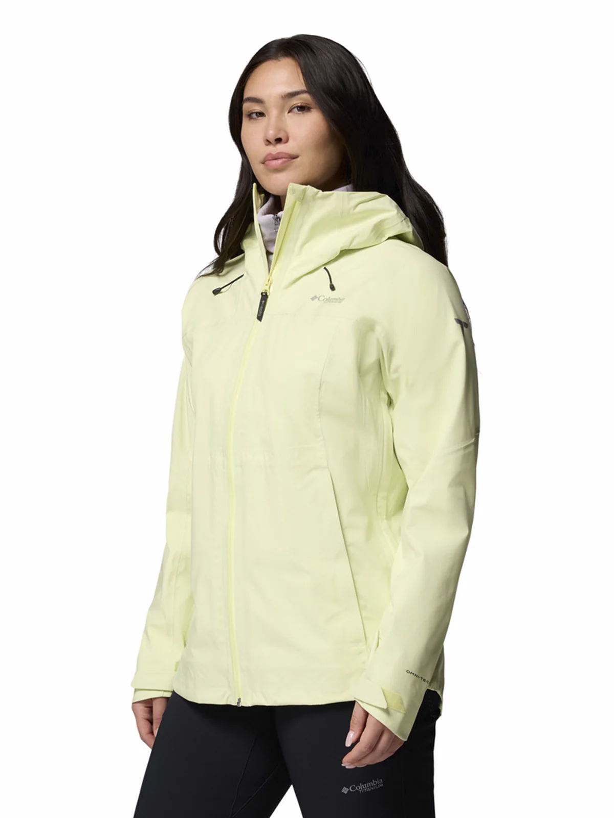 Cortaviento Mujer Northwest Explorer 3L Amarillo Columbia - Image 2