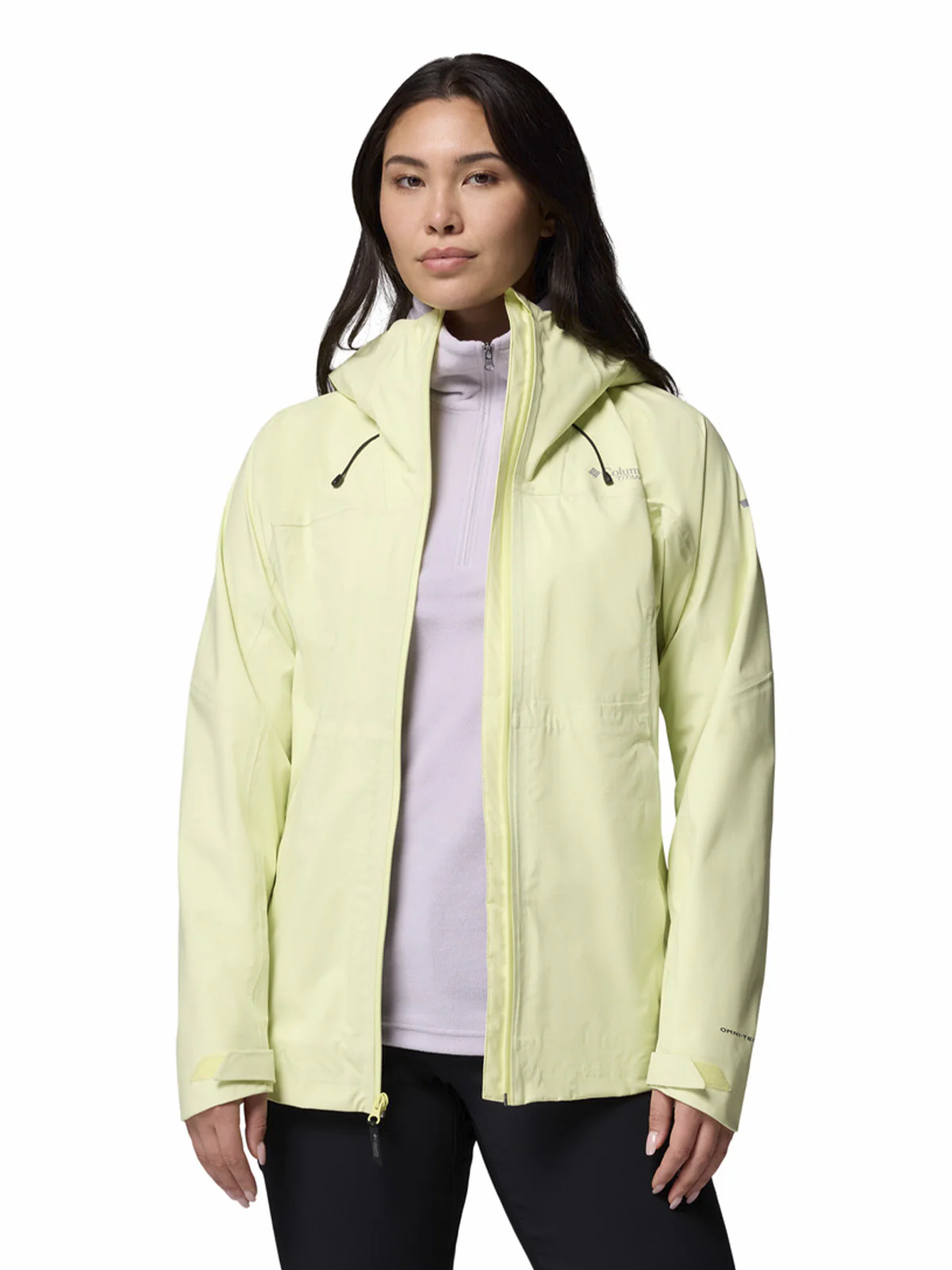 Cortaviento Mujer Northwest Explorer 3L Amarillo Columbia - Image 3