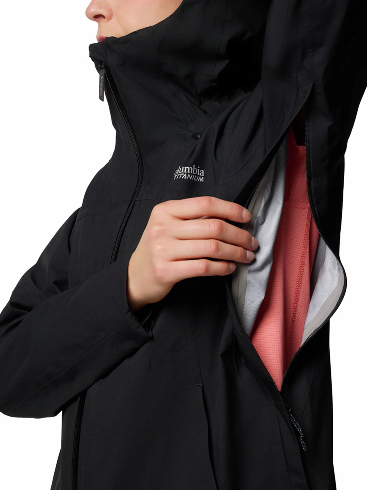Cortaviento Mujer Northwest Explorer Negro Columbia - Image 3