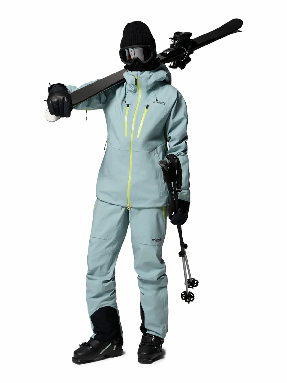 Cortaviento Mujer Platinum Peak II 3L Celeste Columbia - Image 10