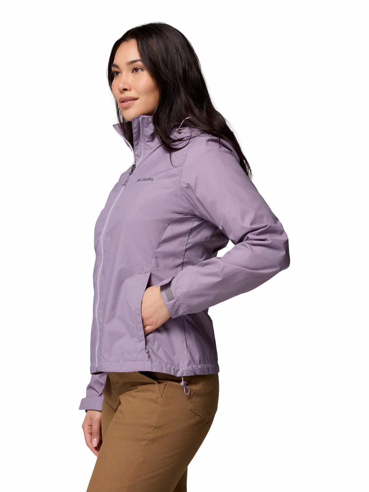Cortaviento Mujer Switchback IV Morado Shale Purple Columbia - Image 2