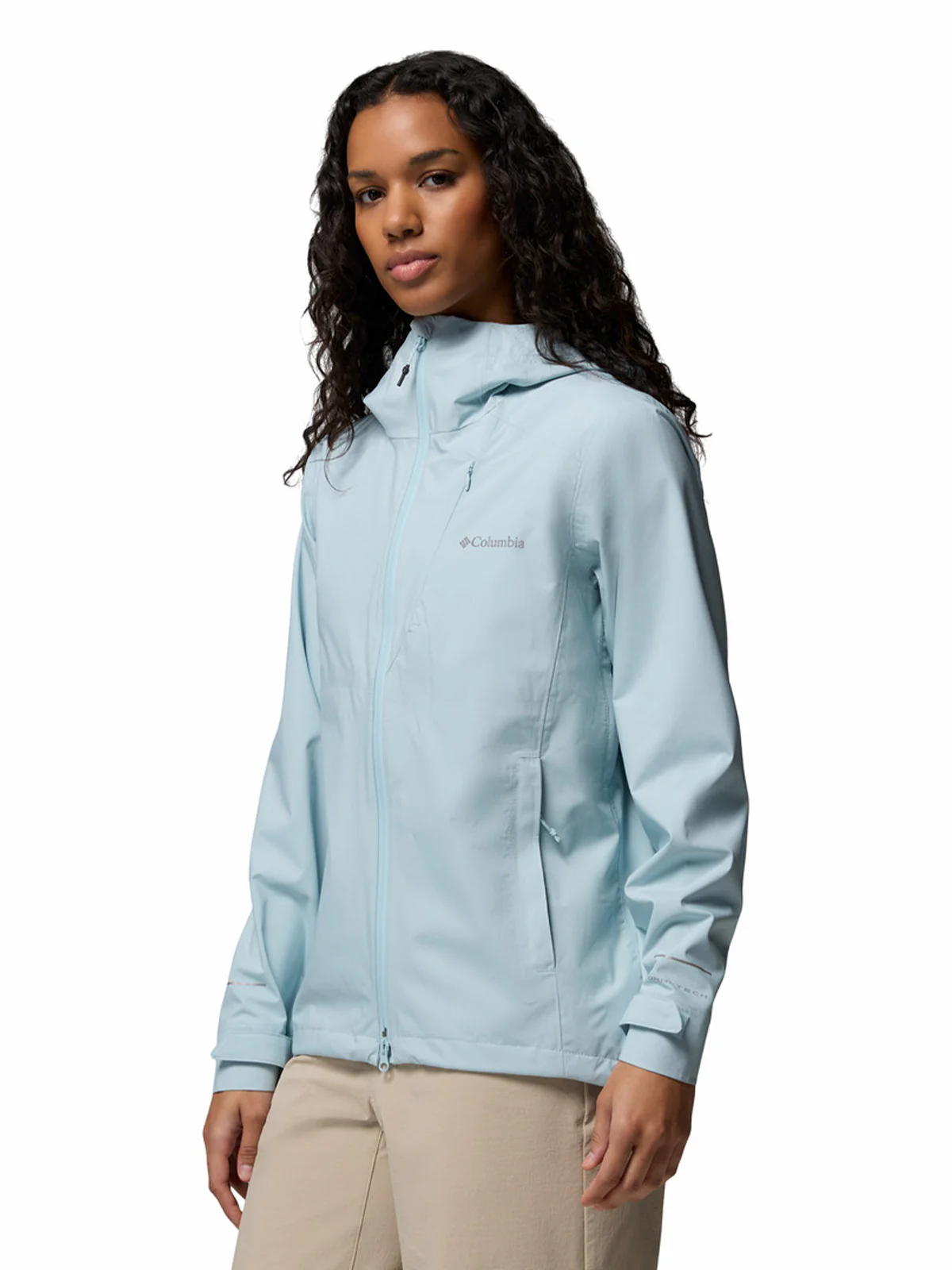 Cortaviento Mujer Trailborne 2.5L Shell Celeste Columbia - Image 2