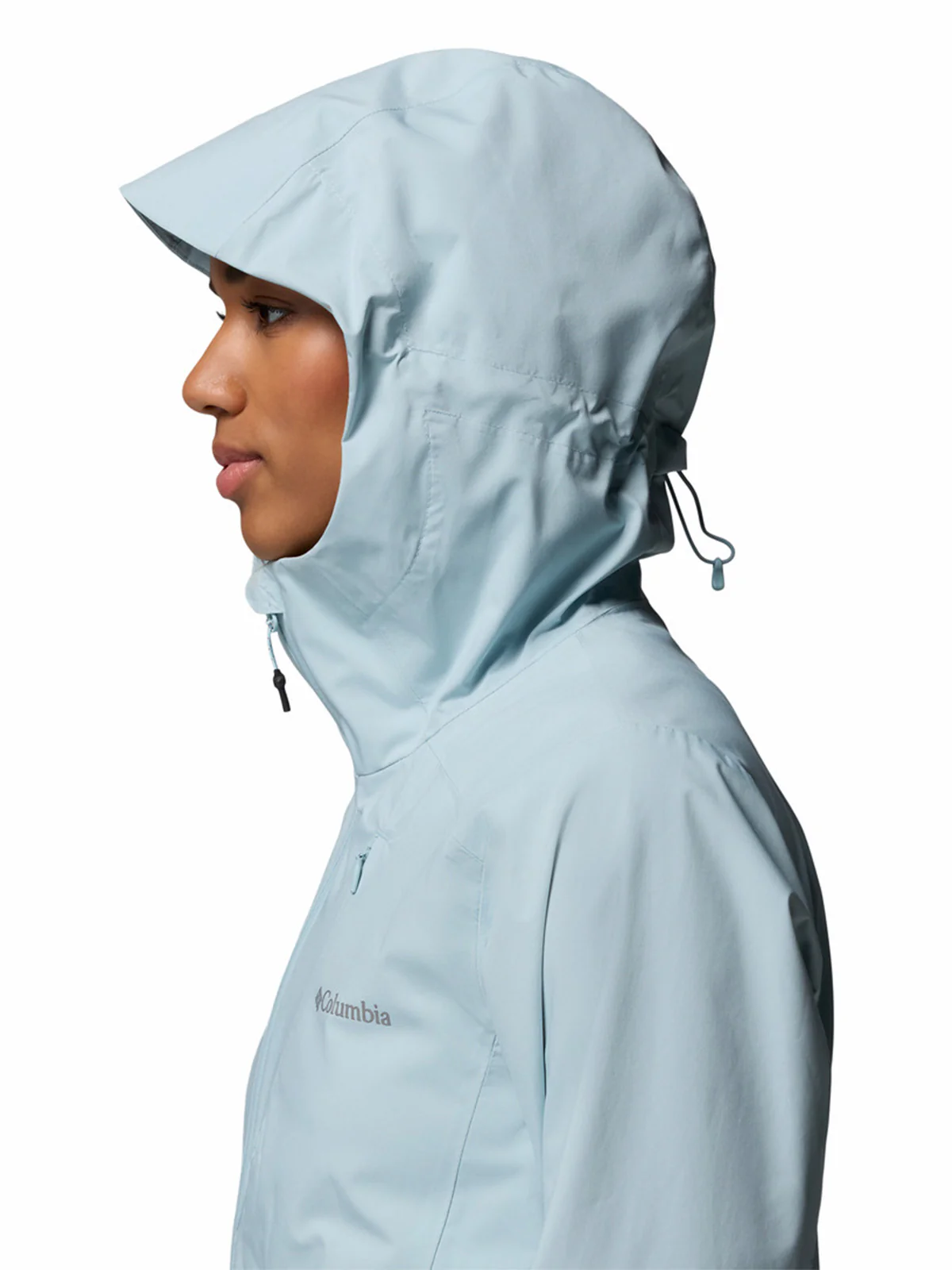 Cortaviento Mujer Trailborne 2.5L Shell Celeste Columbia - Image 6