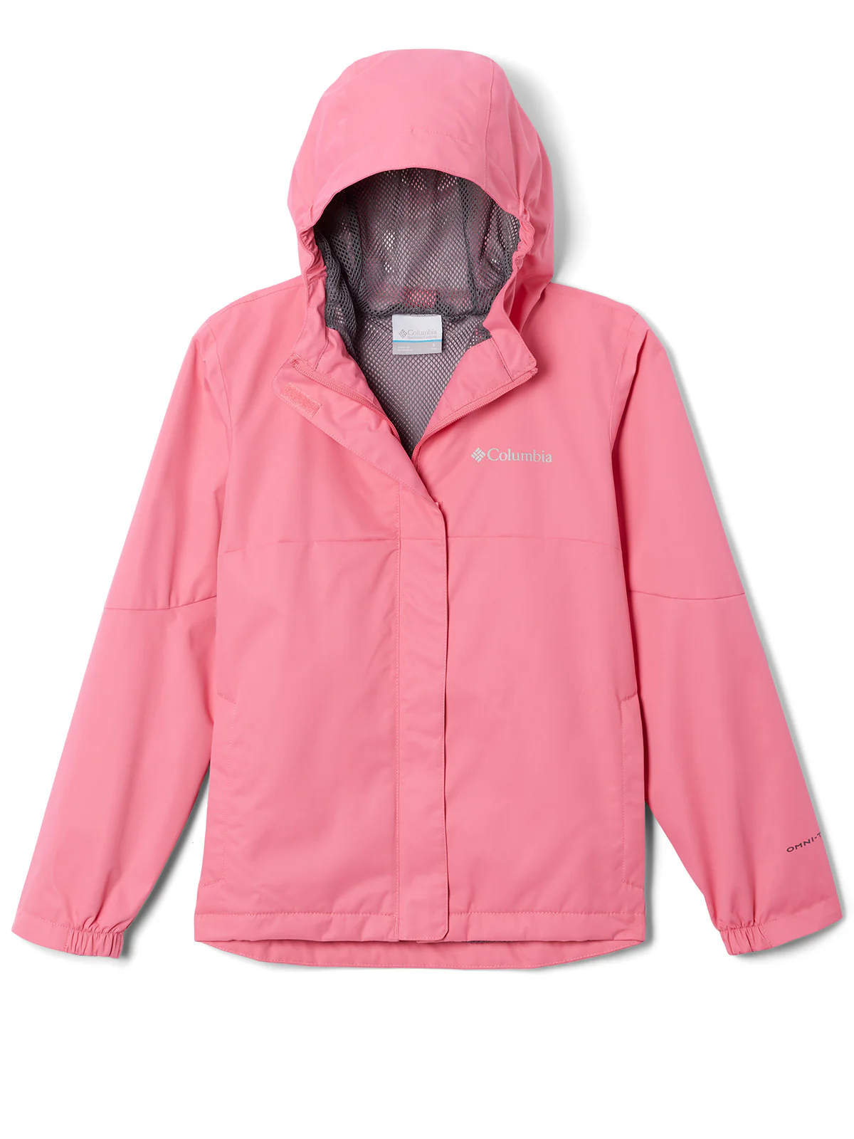 Cortaviento Niña Hikebound Rosado Camellia Rose Columbia