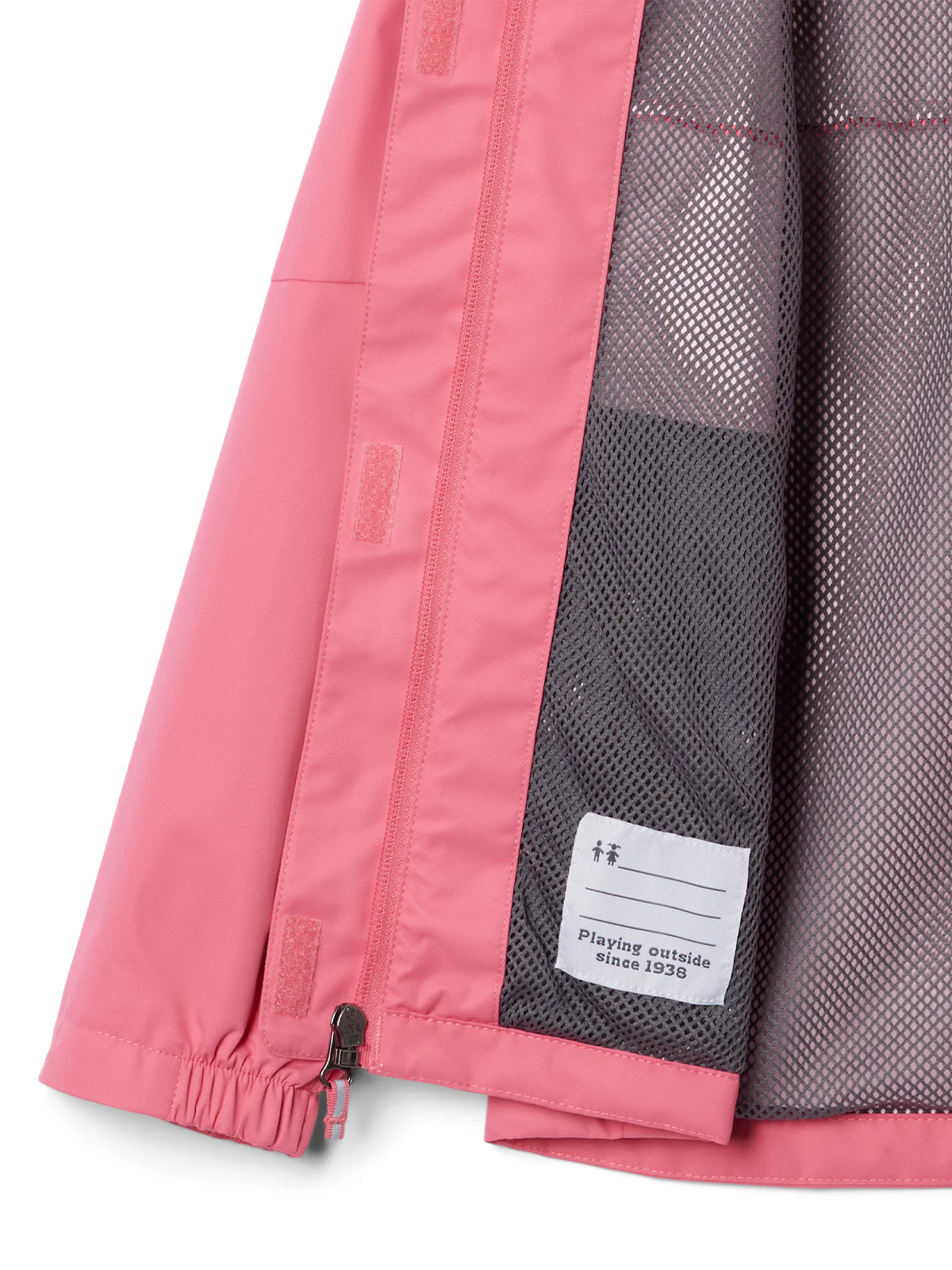 Cortaviento Niña Hikebound Rosado Camellia Rose Columbia - Image 2