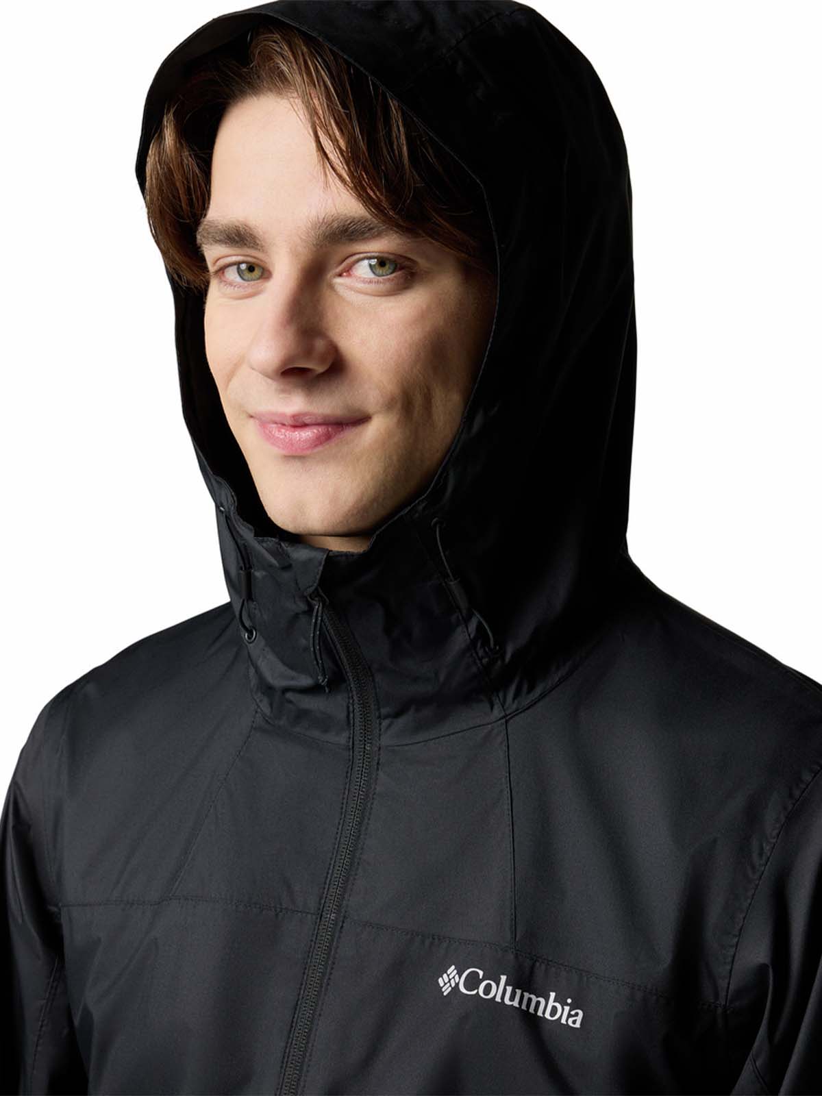 Cortaviento Impermeable Hombre Inner Limits III Negro Columbia - Image 4