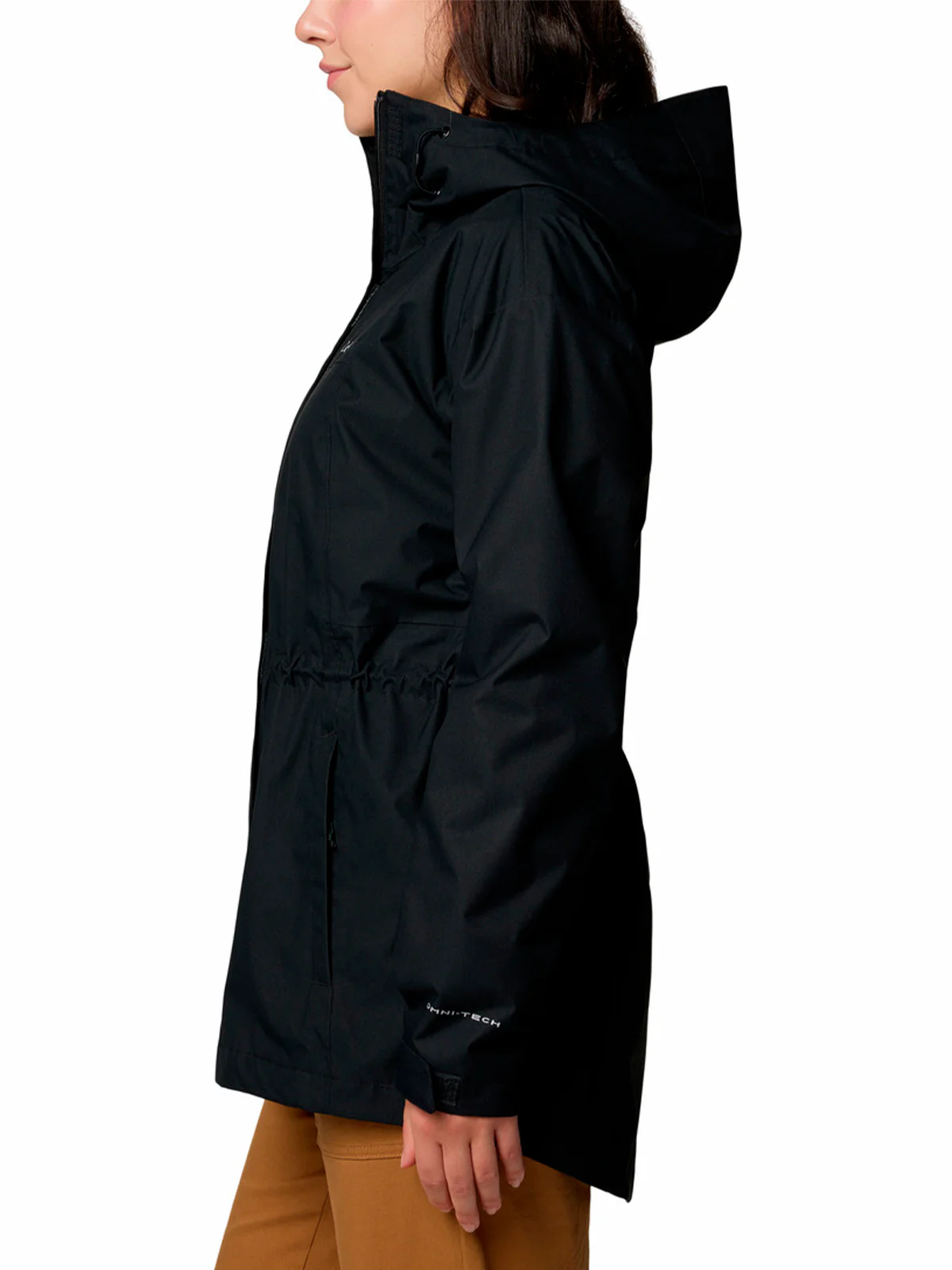 Cortaviento Mujer Hikebound II Long Negro Columbia - Image 2