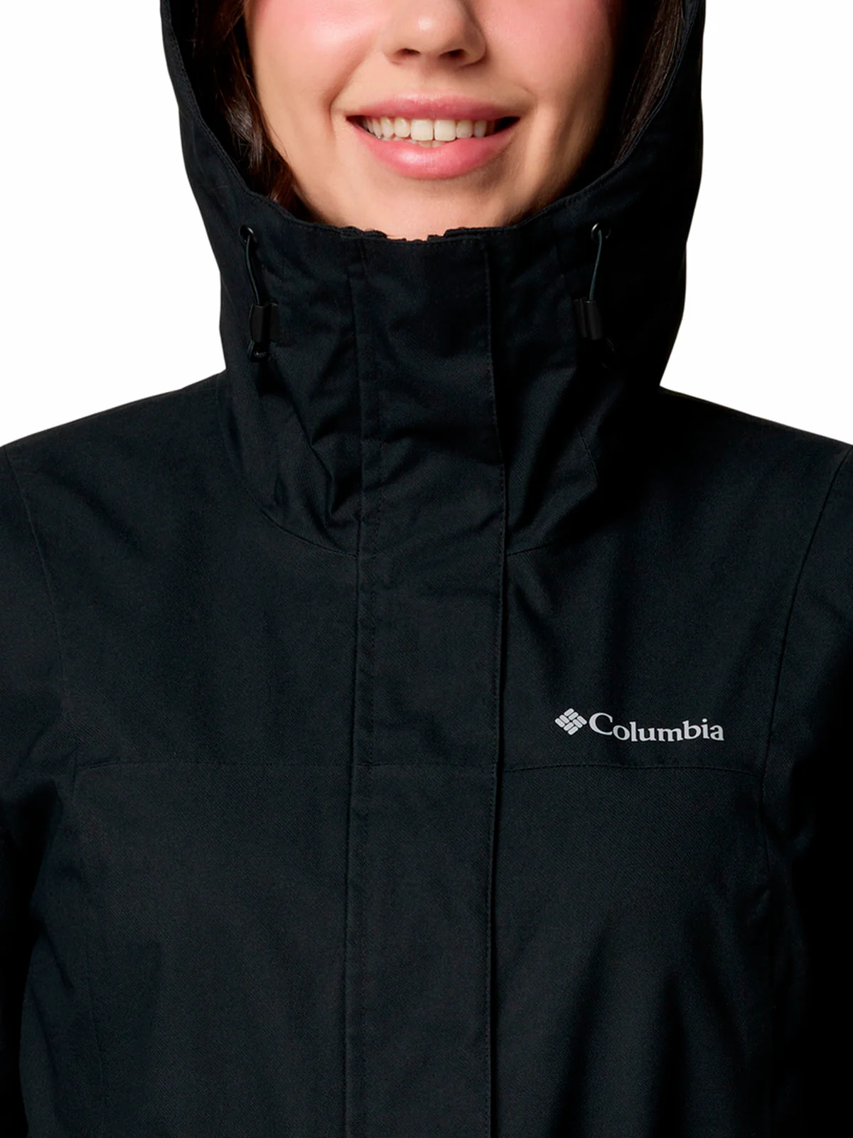 Cortaviento Mujer Hikebound II Long Negro Columbia - Image 3