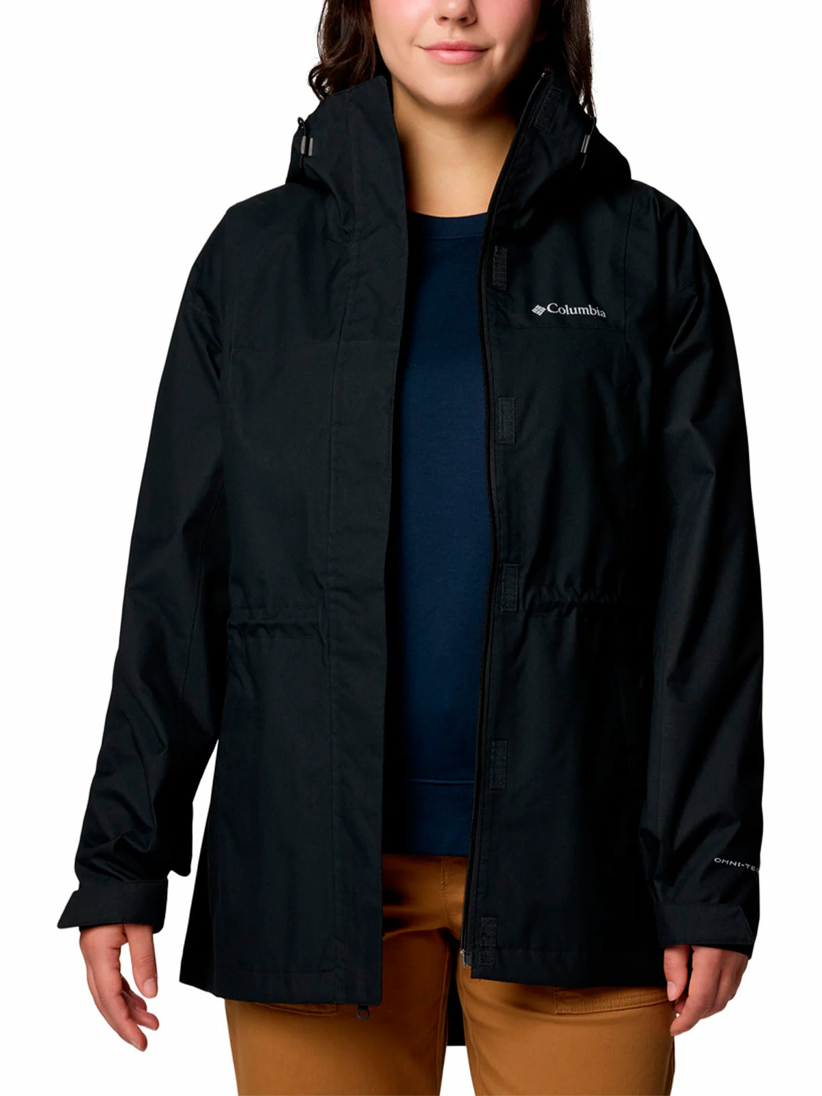 Cortaviento Mujer Hikebound II Long Negro Columbia - Image 5