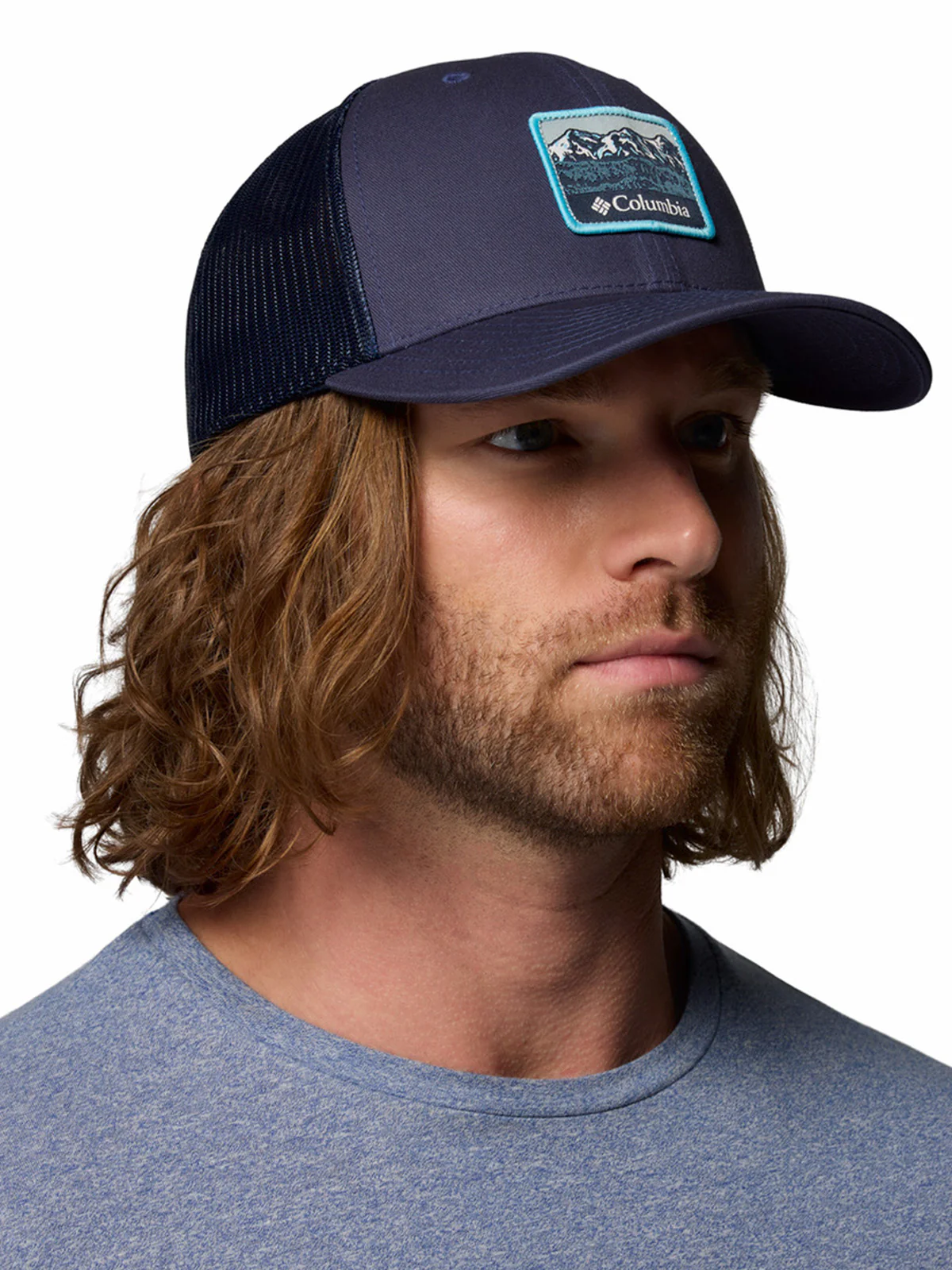 Jockey Unisex Columbia Mesh Snap Azul Columbia - Image 2