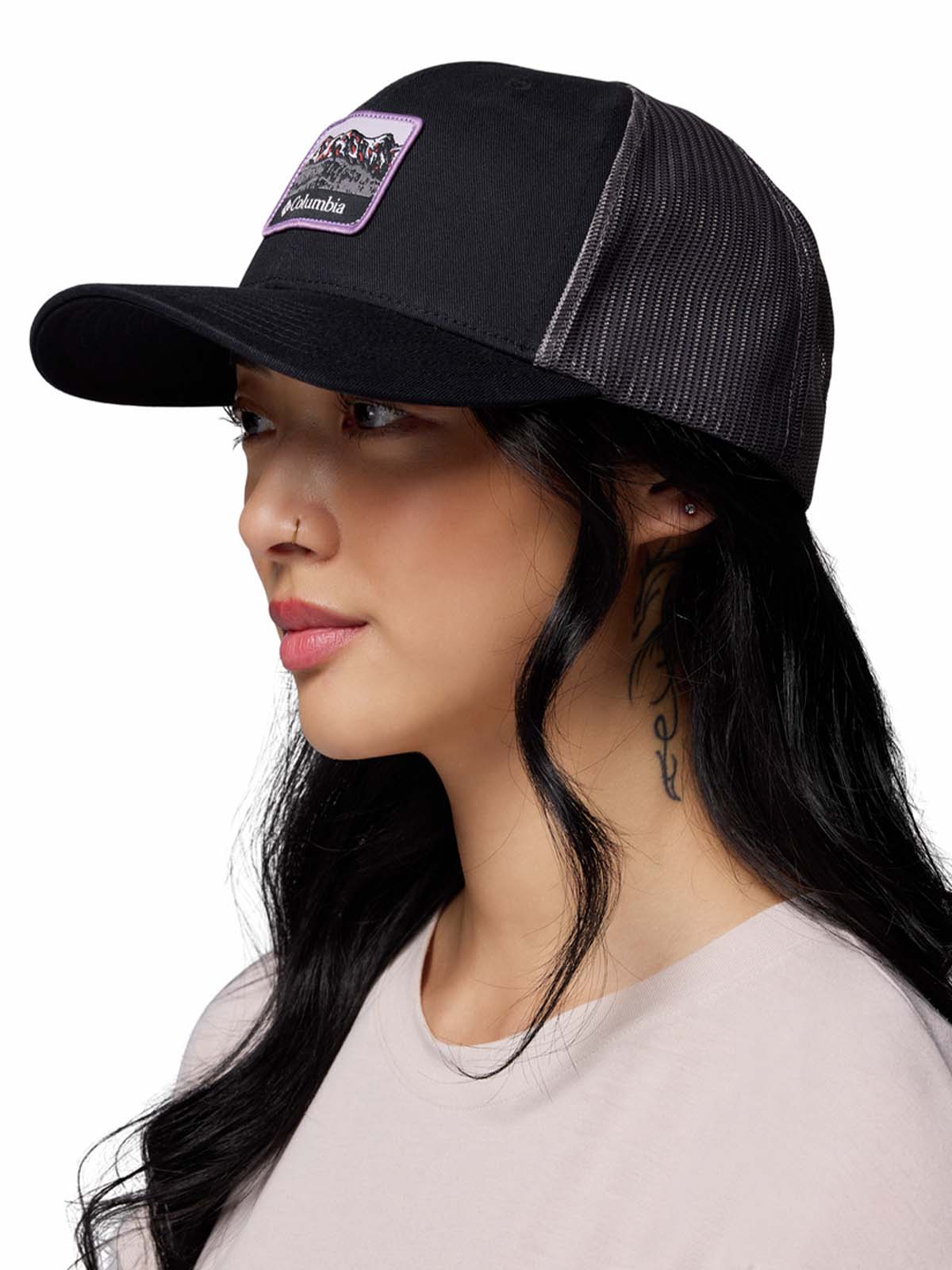 Jockey Unisex Columbia Mesh Snap Negro Columbia - Image 2