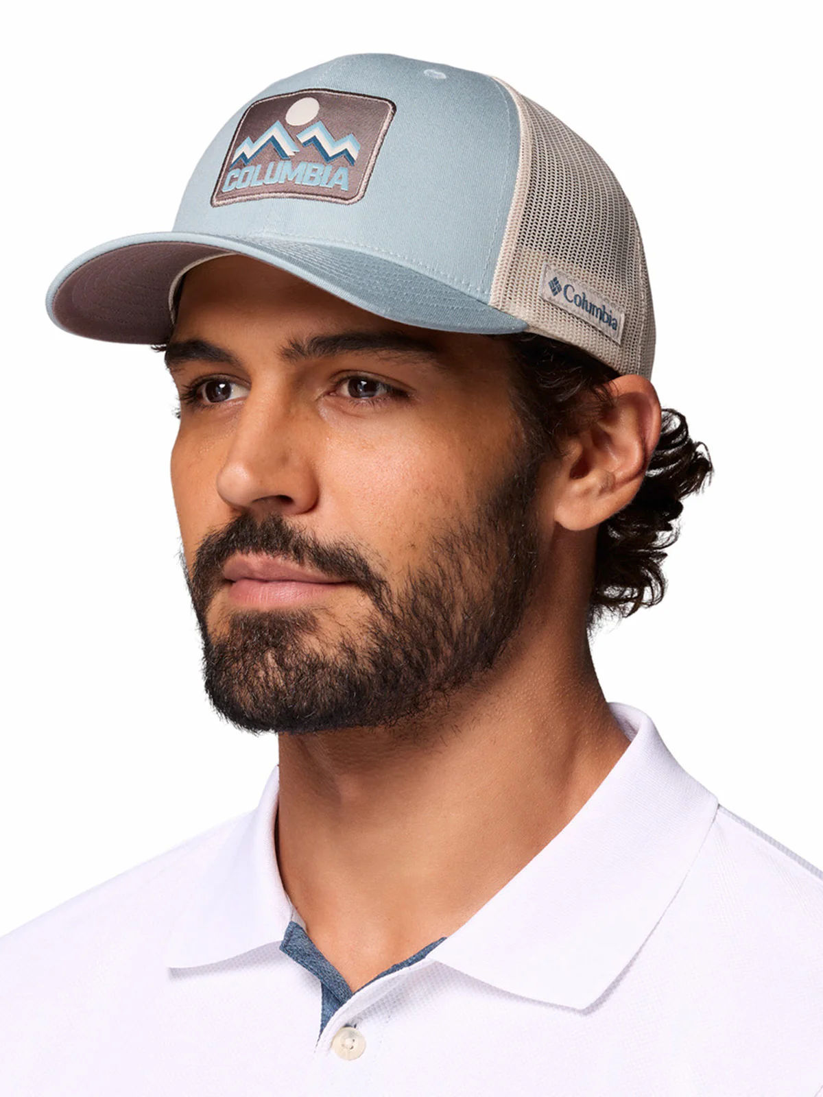 Jockey Unisex Mesh Snap Back Azul Crushed Blue Columbia - Image 3