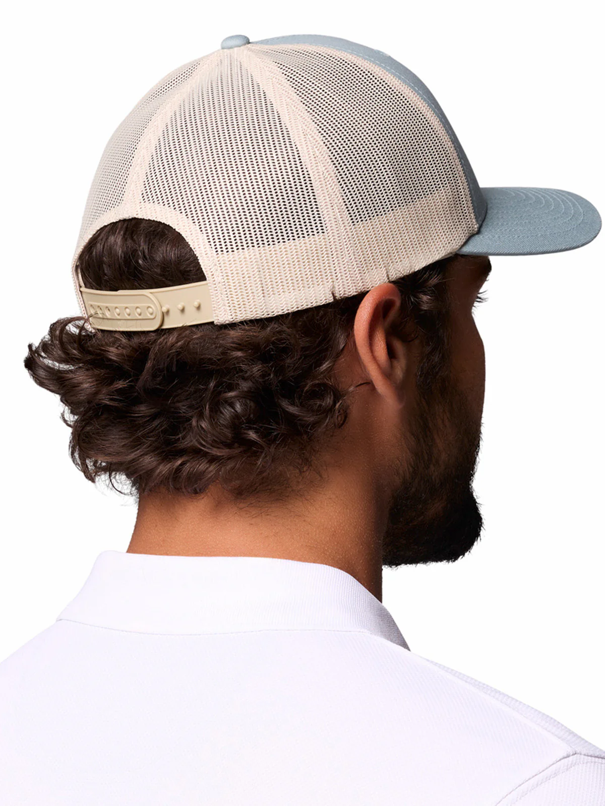 Jockey Unisex Mesh Snap Back Azul Crushed Blue Columbia - Image 4