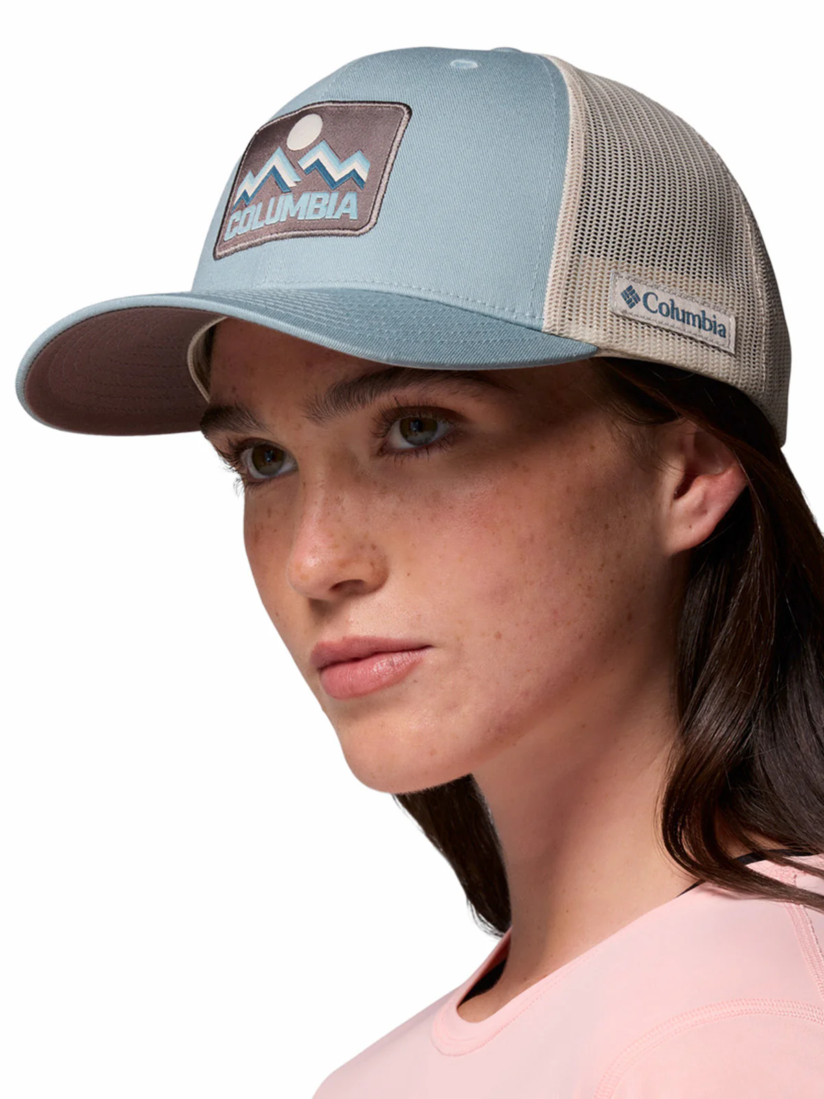 Jockey Unisex Mesh Snap Back Azul Crushed Blue Columbia - Image 5