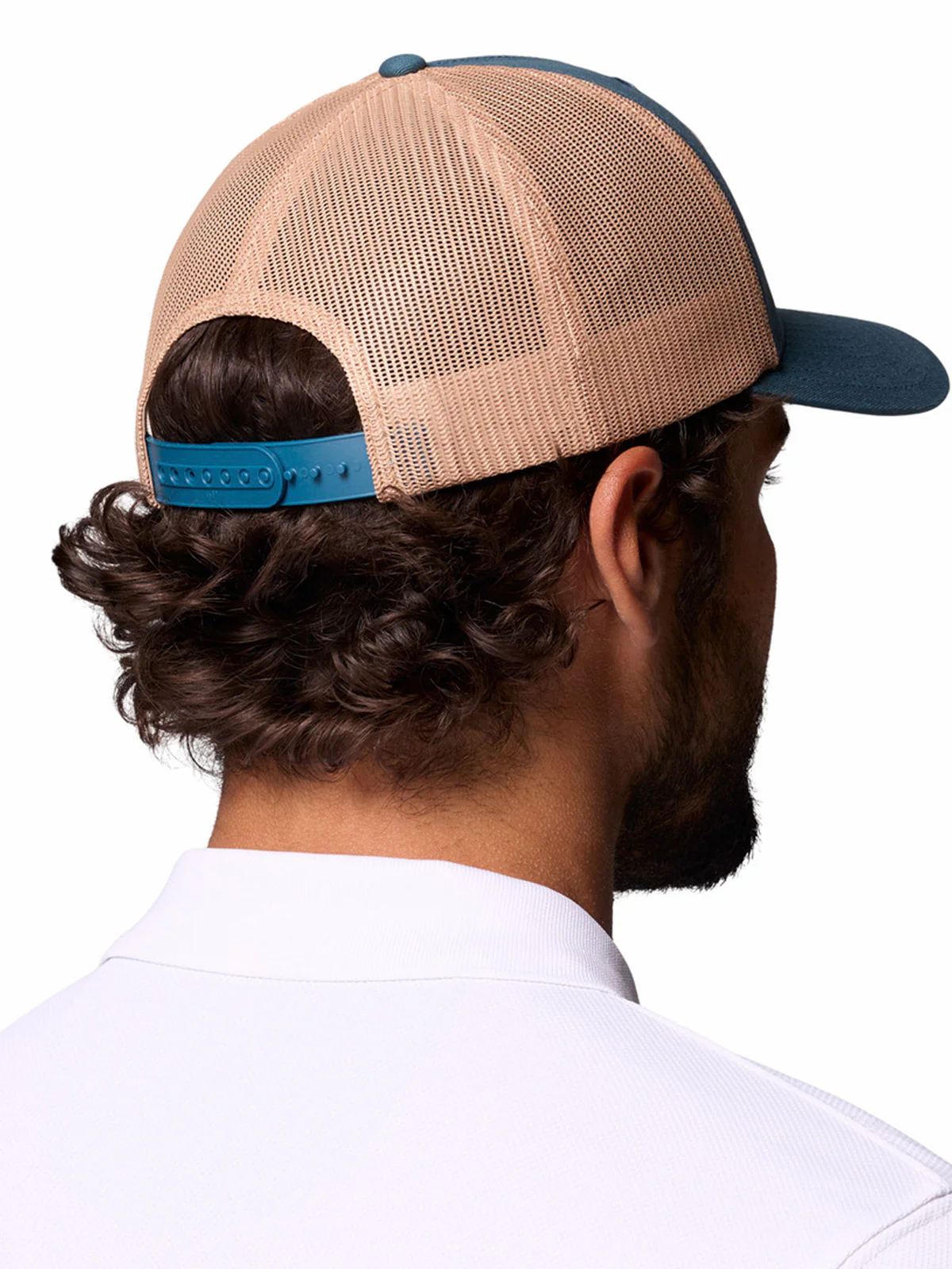 Jockey Unisex Mesh Snap Back Azul Everblue Columbia - Image 4