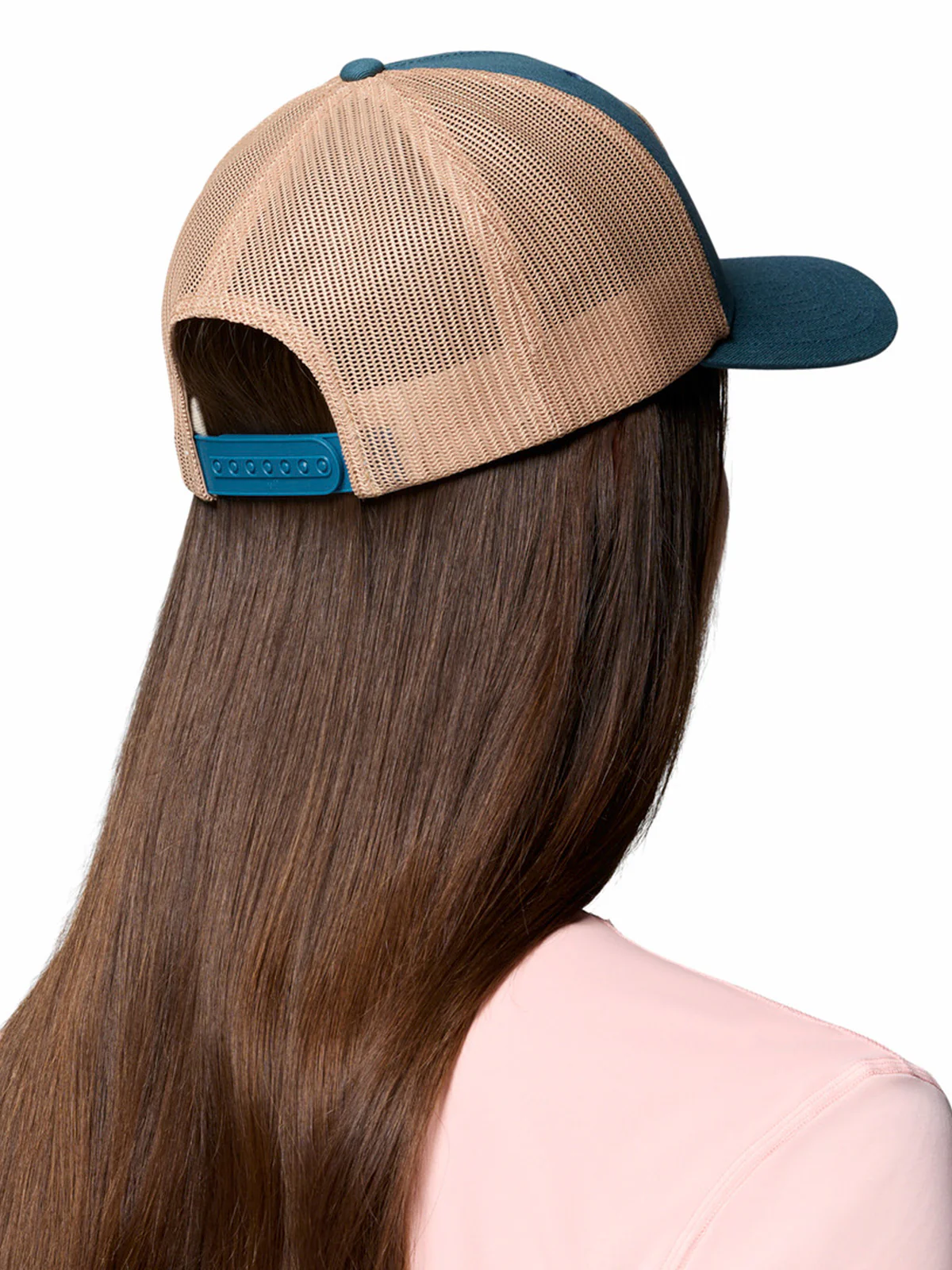 Jockey Unisex Mesh Snap Back Azul Everblue Columbia - Image 6
