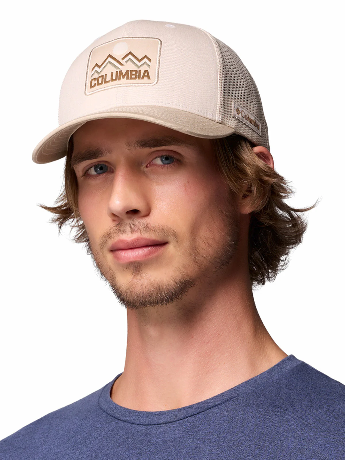 Jockey Unisex Mesh Snap Back Beige Columbia - Image 3
