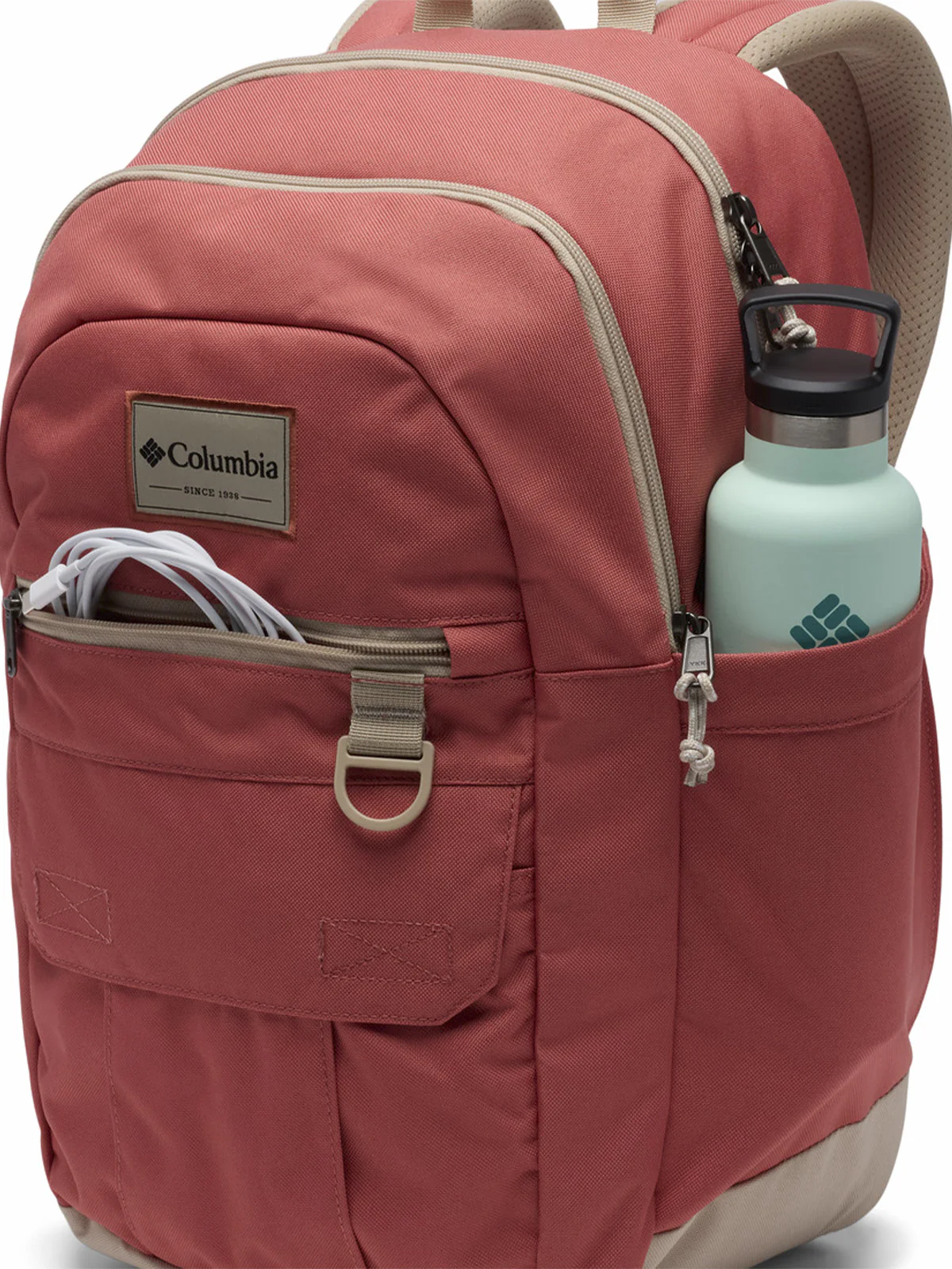 Mochila Unisex Buxton 26L Rojo Columbia - Image 3