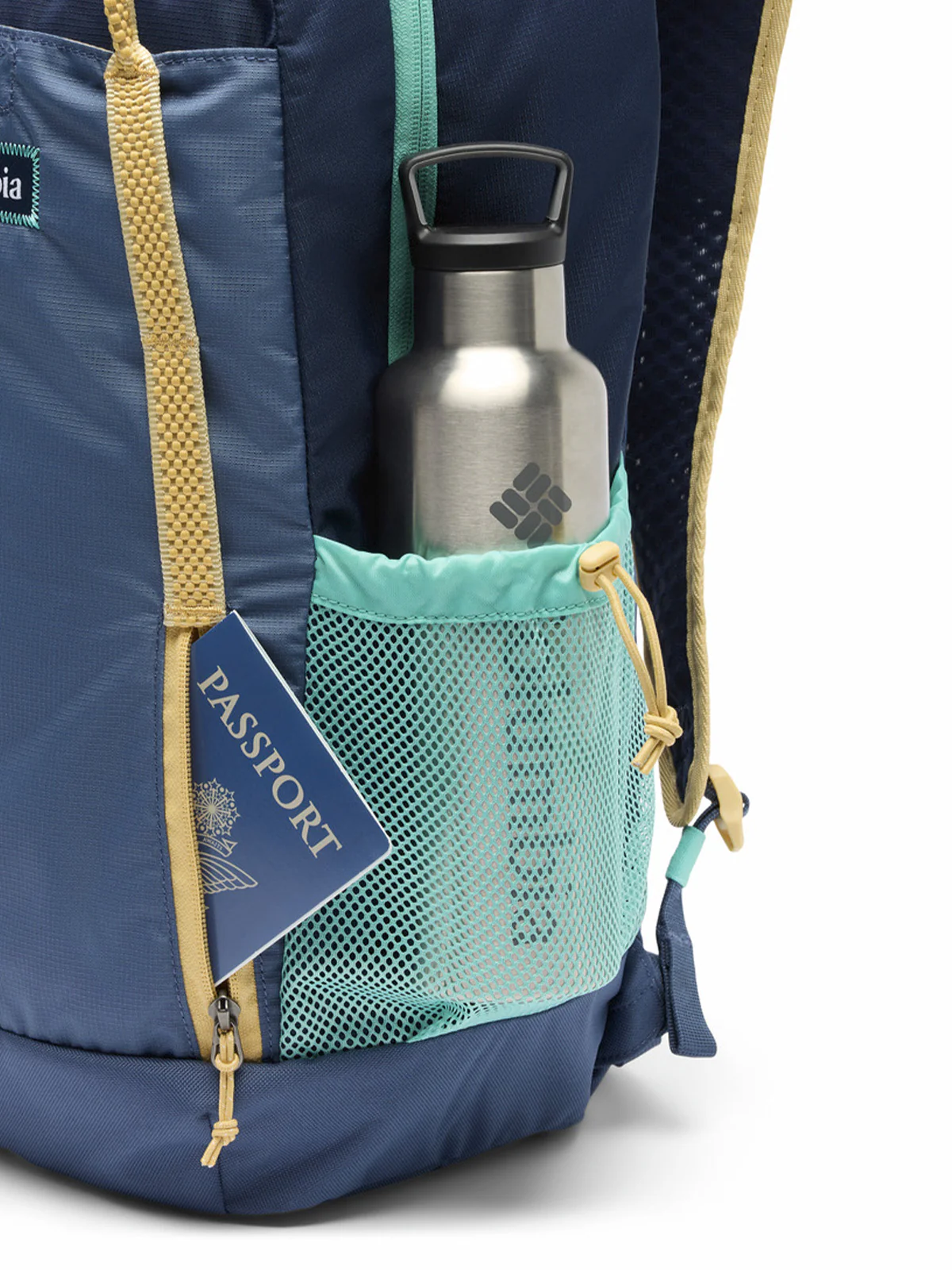 Mochila Unisex Echo Mountain 25L Azul Dark Mountain Columbia - Image 3