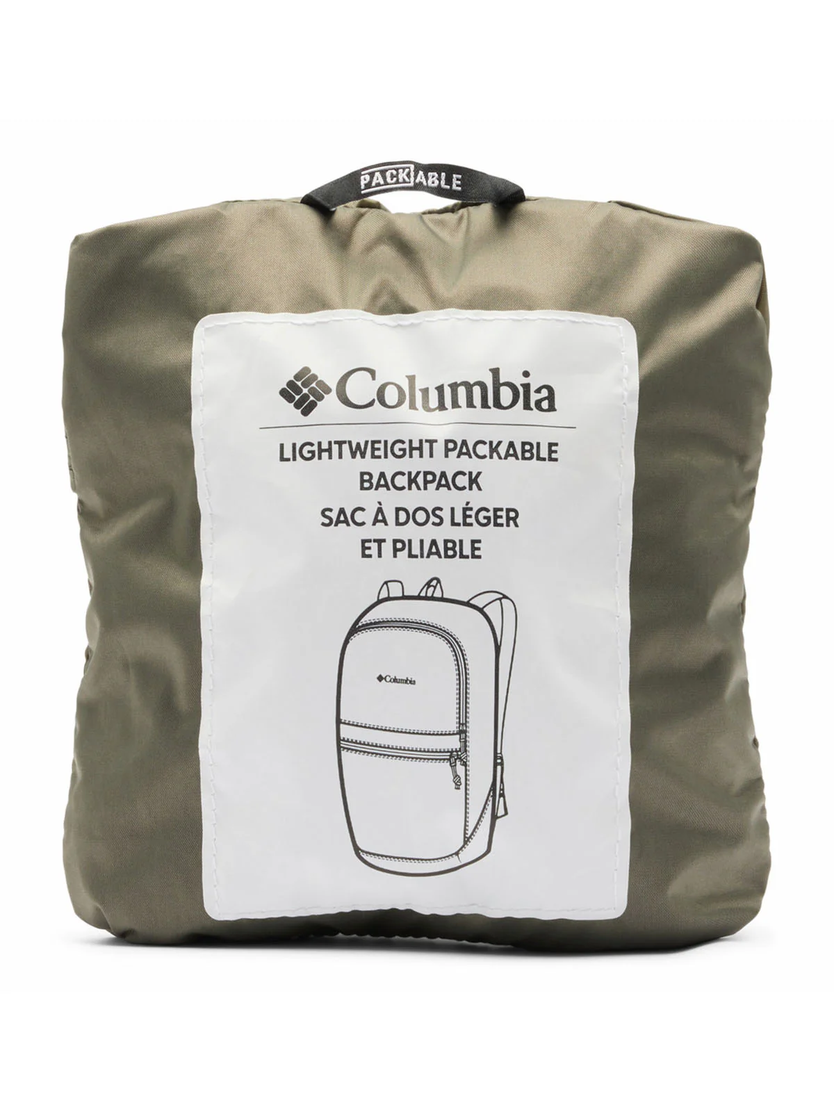 Mochila Unisex Lightweight Packable Gris Columbia - Image 4