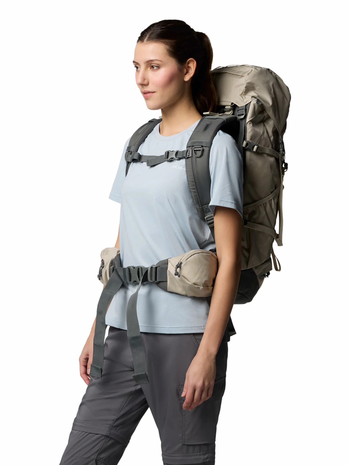 Mochila Unisex Wildwood Heights 45L Gris Columbia - Image 3