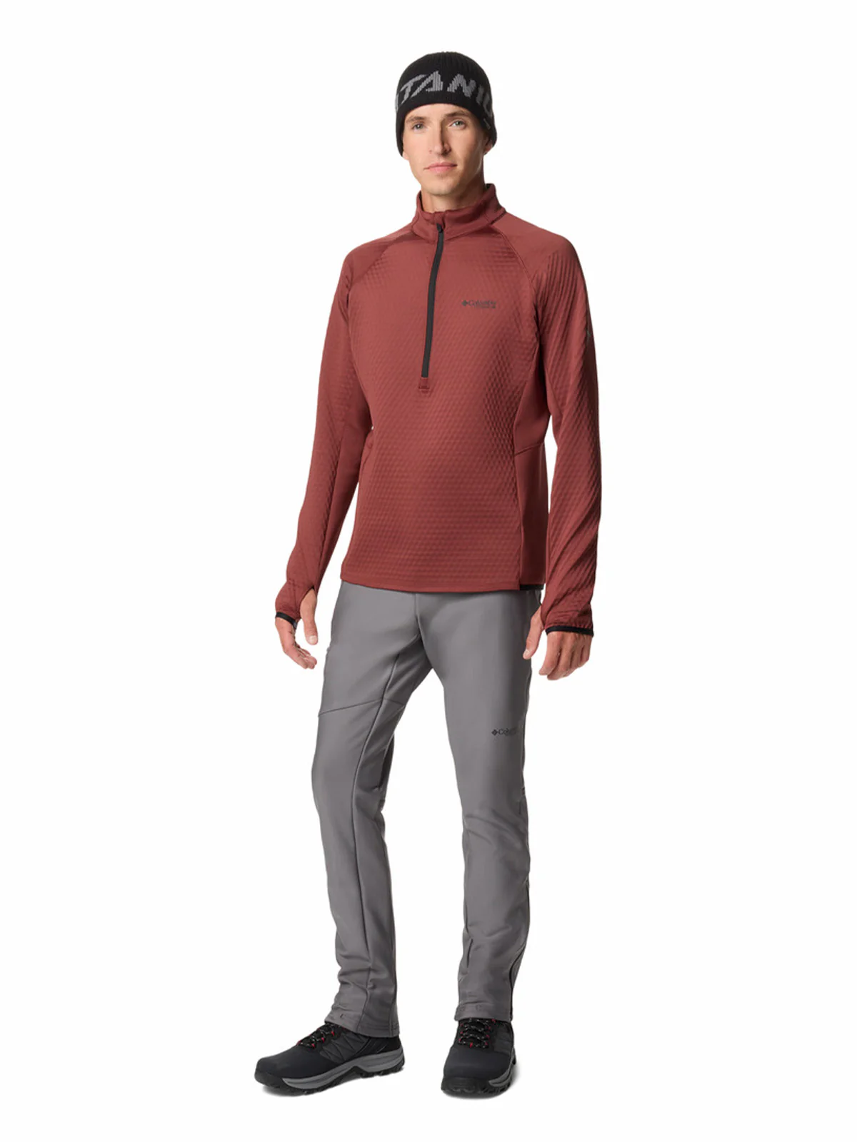 Pantalón Hombre Vast Canyon Softshell Gris Columbia - Image 2