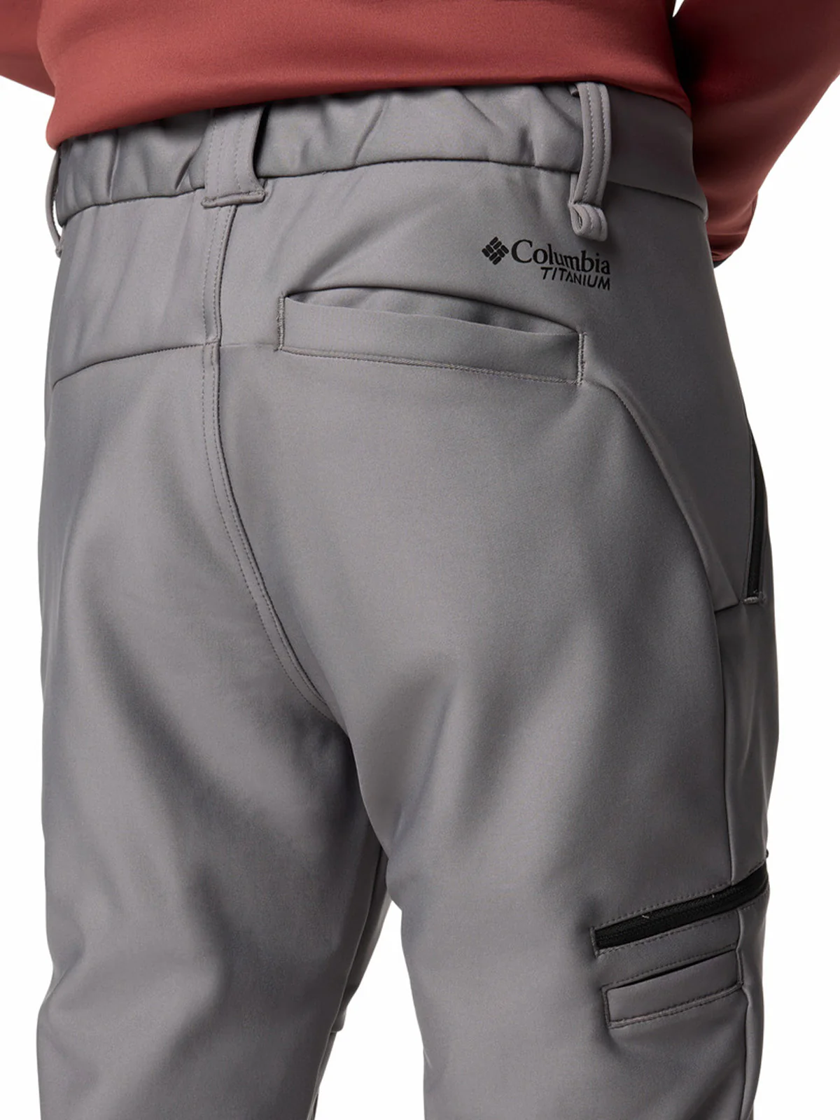Pantalón Hombre Vast Canyon Softshell Gris Columbia - Image 4