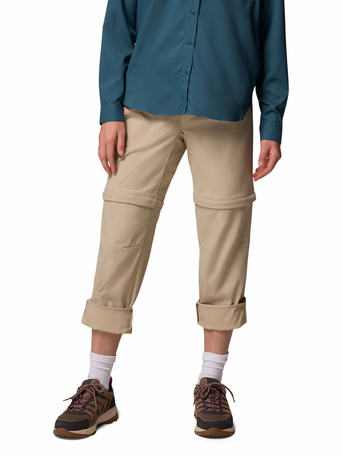 Pantalón Mujer Leslie Convertible Beige Ancient Fossil Columbia - Image 3