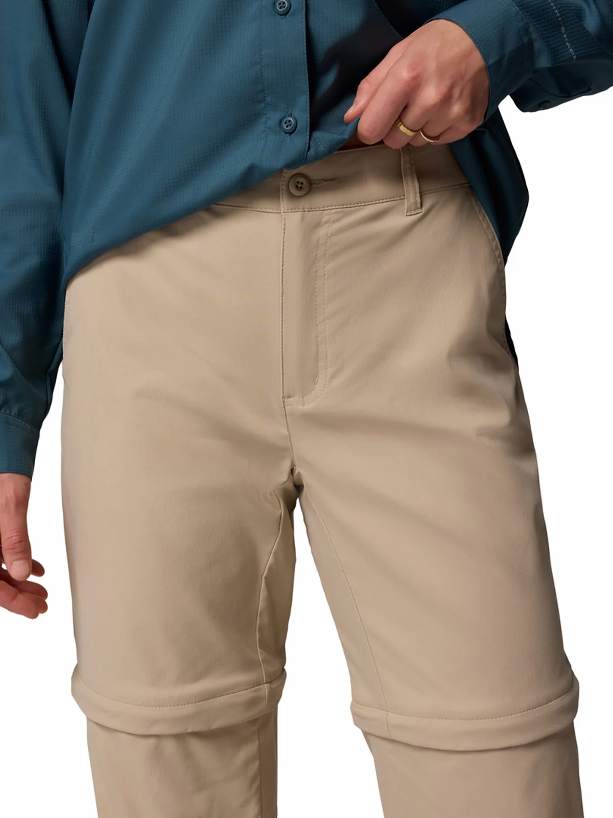 Pantalón Mujer Leslie Convertible Beige Ancient Fossil Columbia - Image 6
