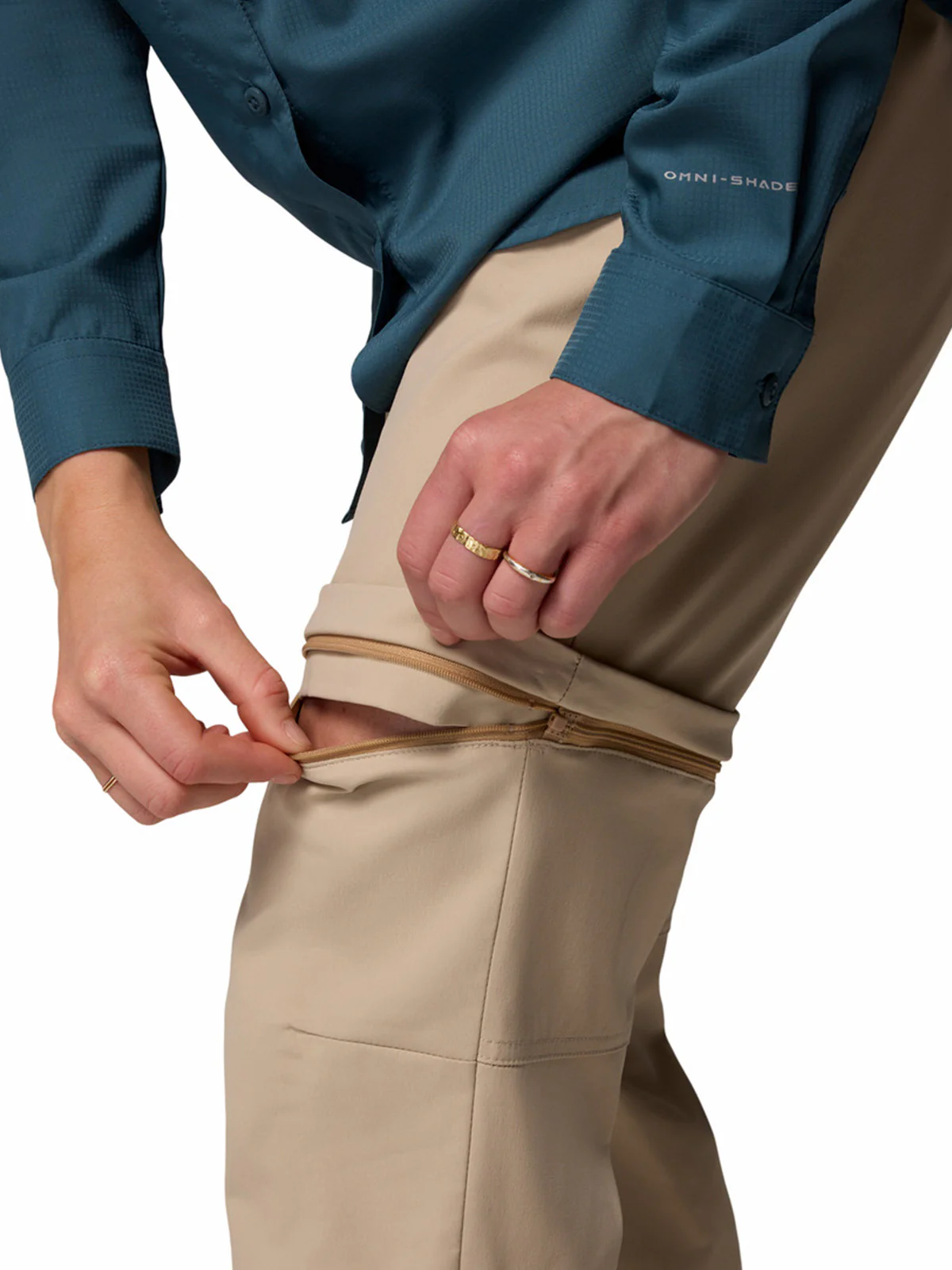 Pantalón Mujer Leslie Convertible Beige Ancient Fossil Columbia - Image 9