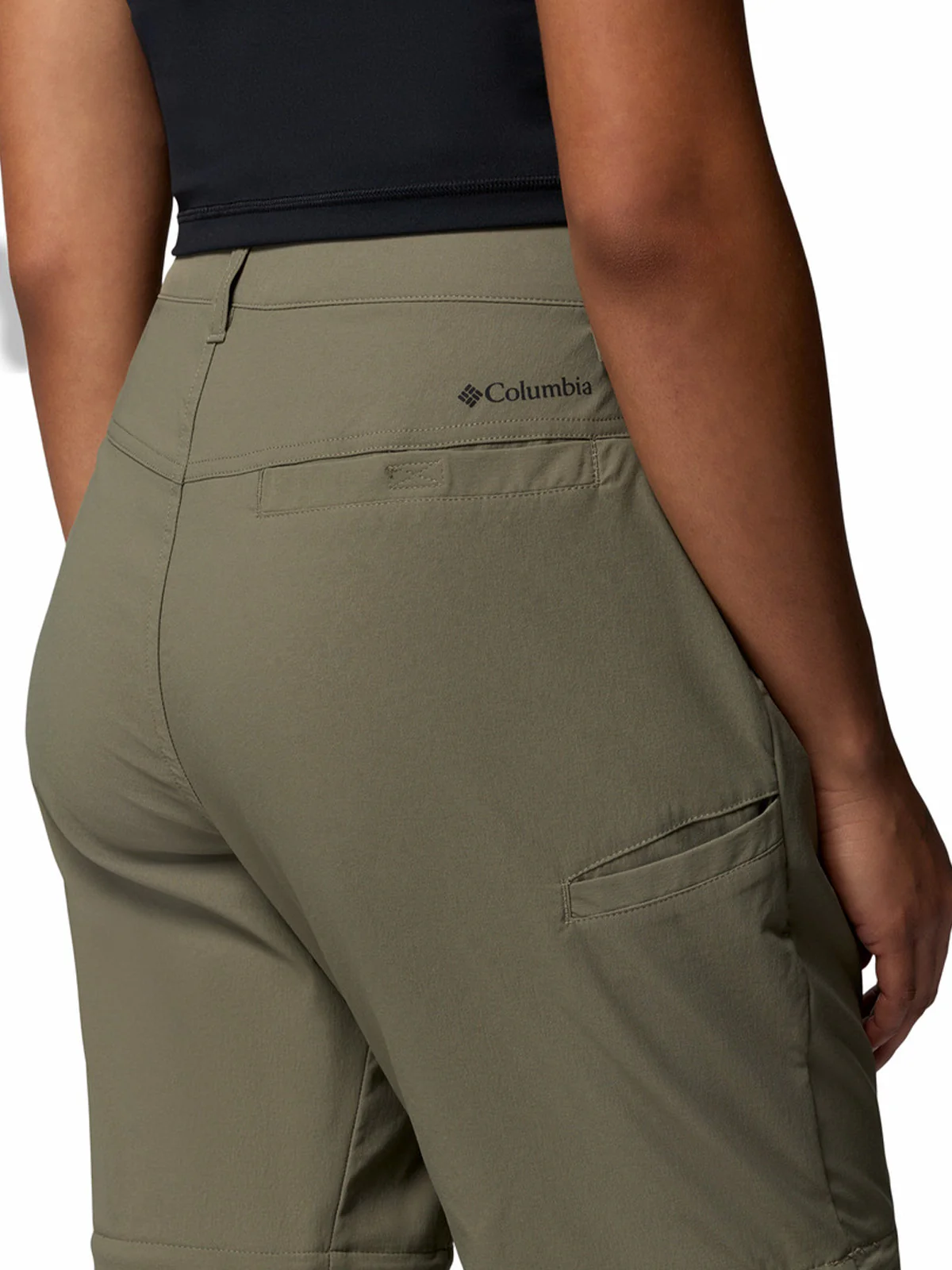 Pantalón Mujer Leslie Convertible Verde Columbia - Image 9