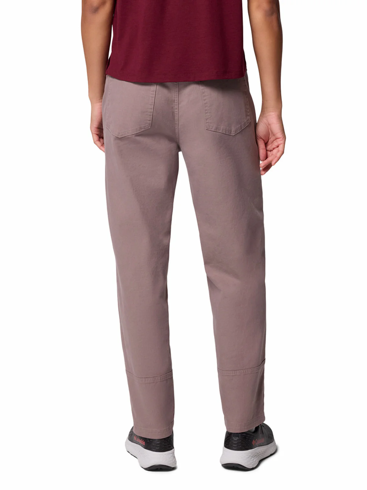 Pantalón Mujer ROC Straight Gris Iron Columbia - Image 3