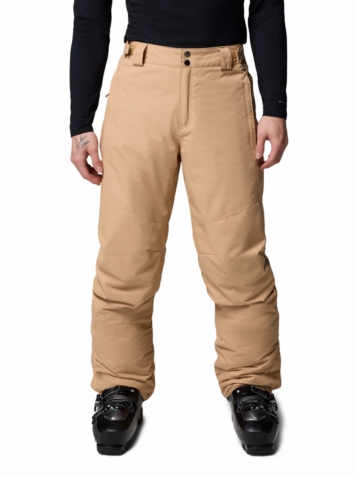 Pantalon De Nieve Hombre Bugaboo V Beige/Crudo Columbia