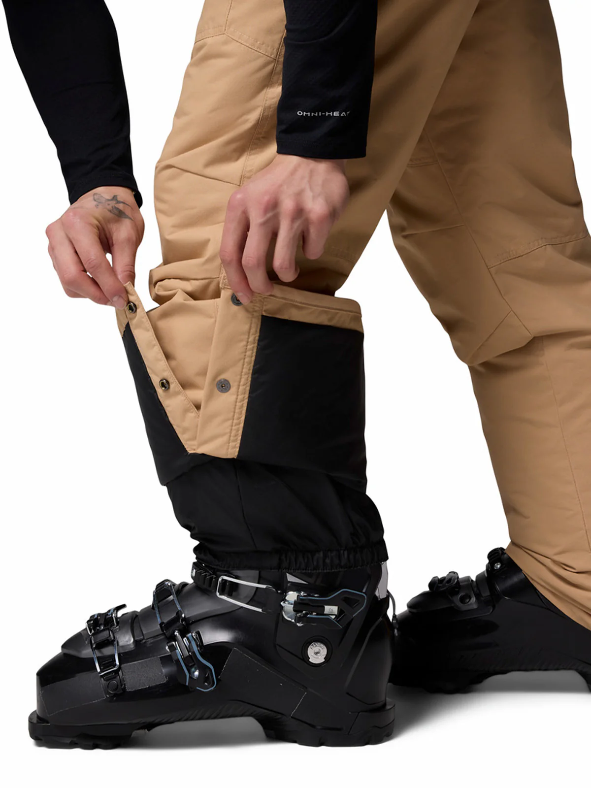 Pantalon De Nieve Hombre Bugaboo V Beige/Crudo Columbia - Image 7