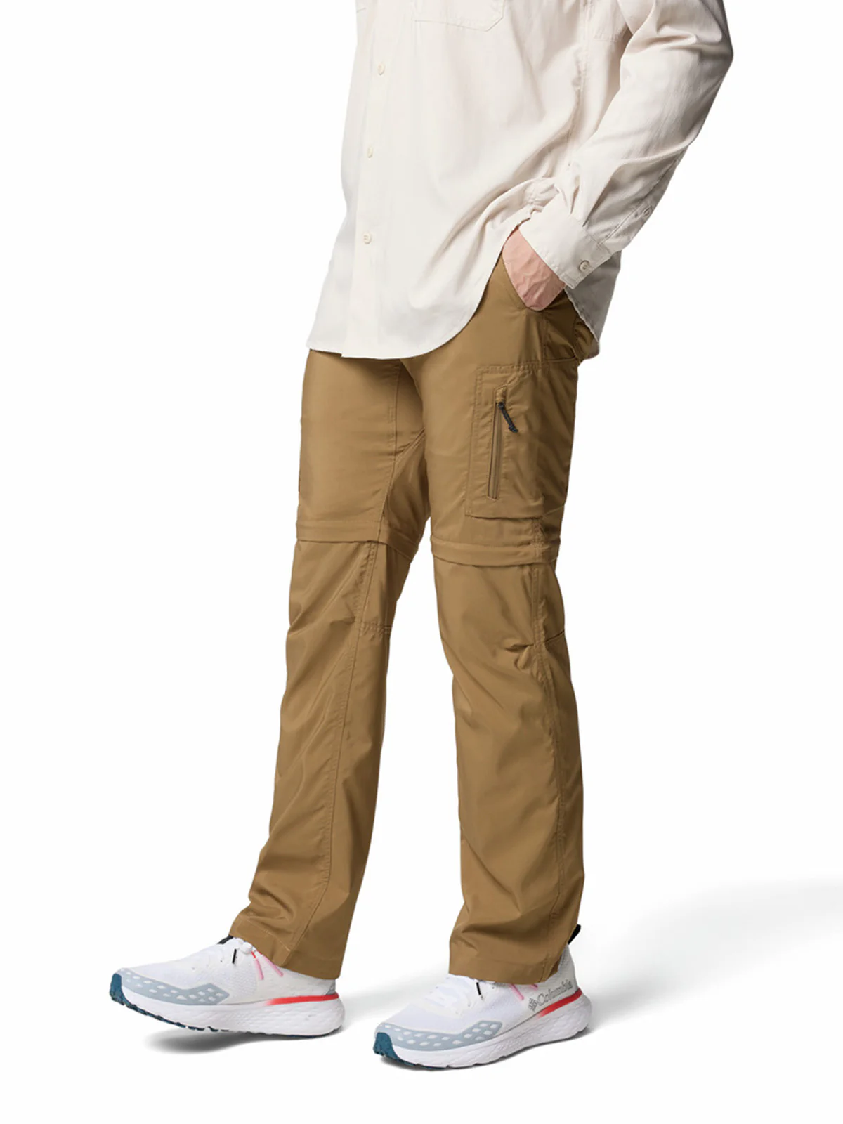Pantalón Hombre Silver Ridge Utility Convertible Café Delta Columbia - Image 2