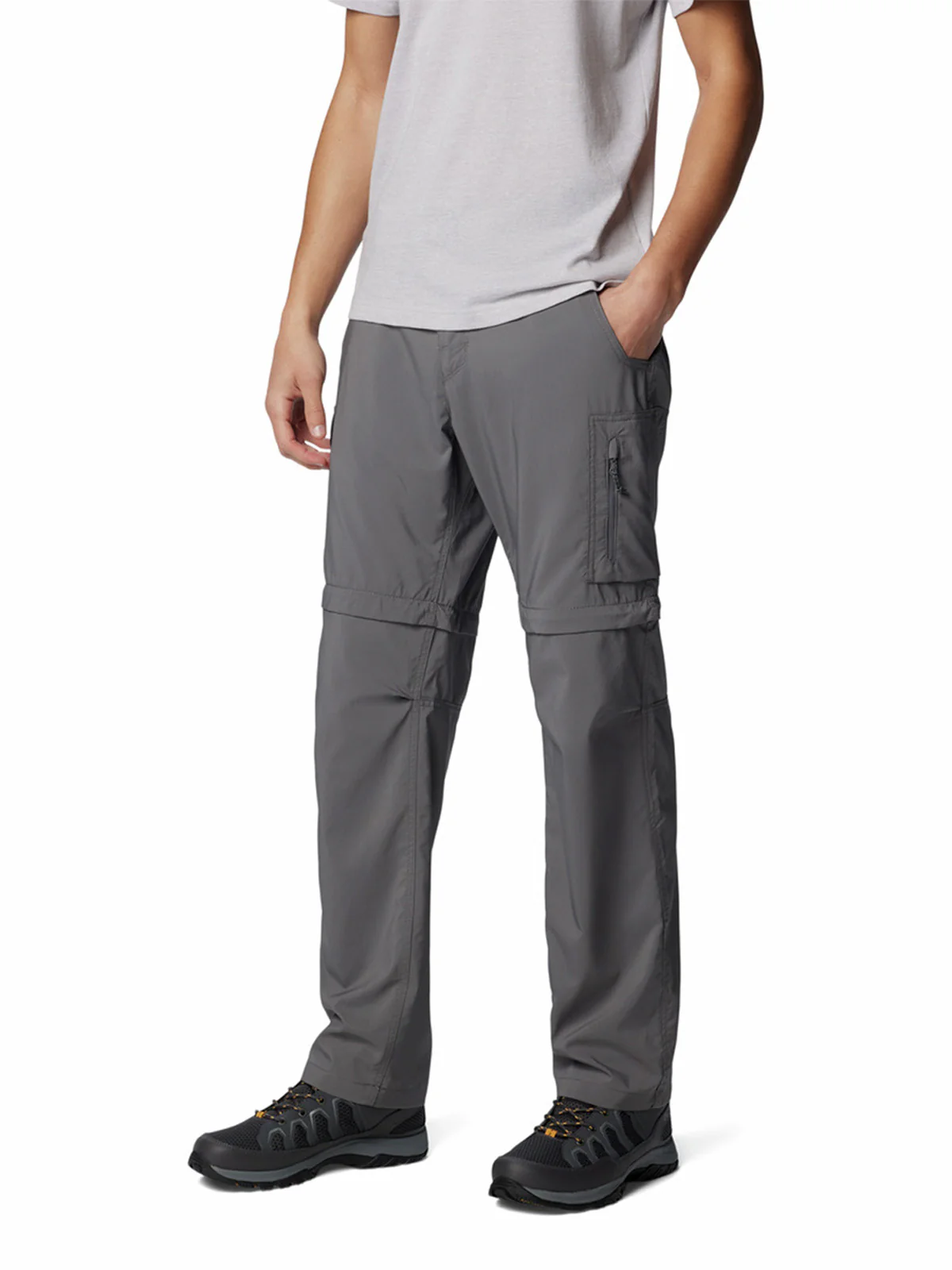 Pantalón Hombre Silver Ridge Utility Convertible Gris Columbia - Image 2