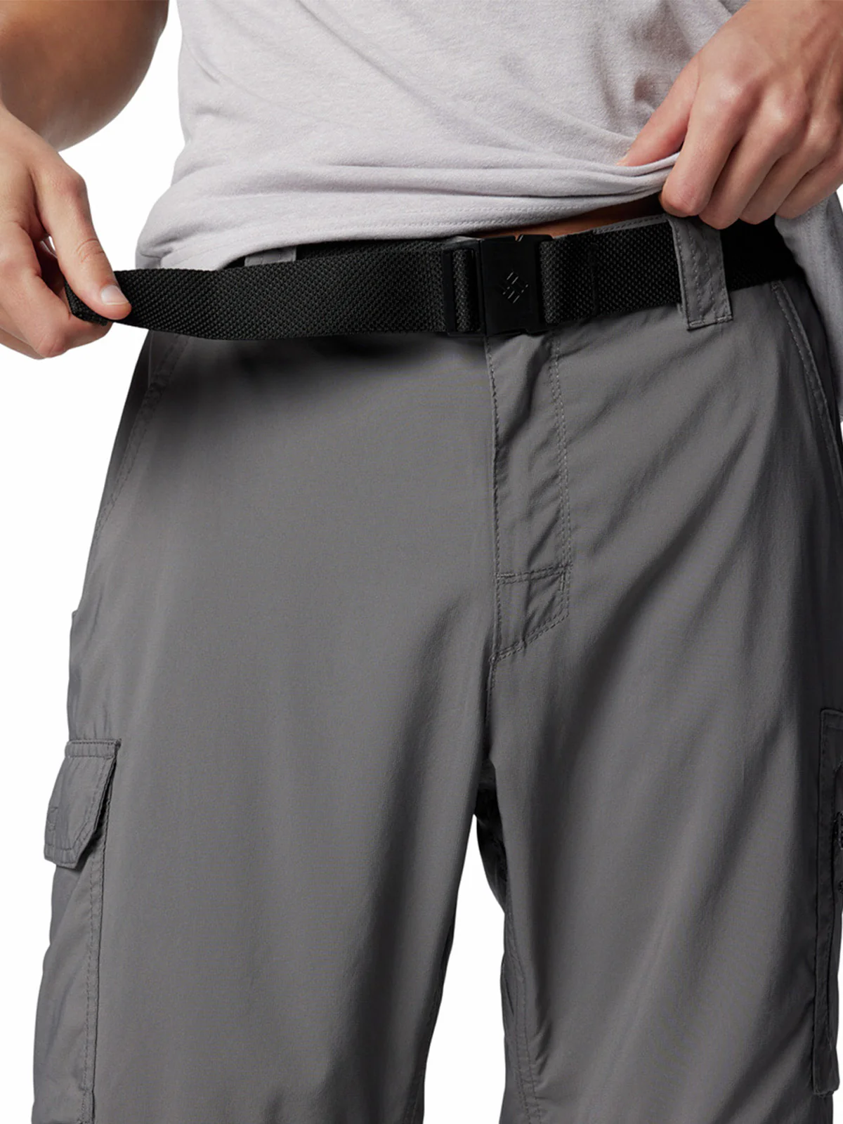 Pantalón Hombre Silver Ridge Utility Convertible Gris Columbia - Image 3