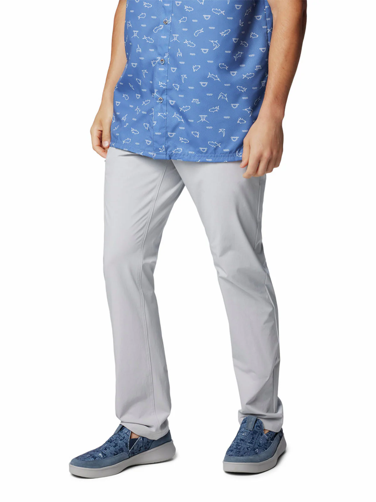 Pantalón Hombre Terminal Tackle II Gris Columbia - Image 2