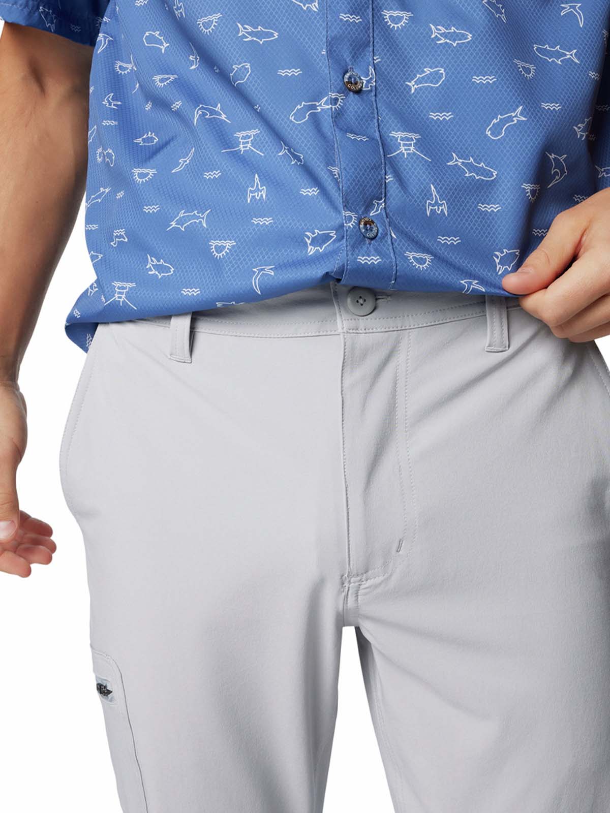 Pantalón Hombre Terminal Tackle II Gris Columbia - Image 3