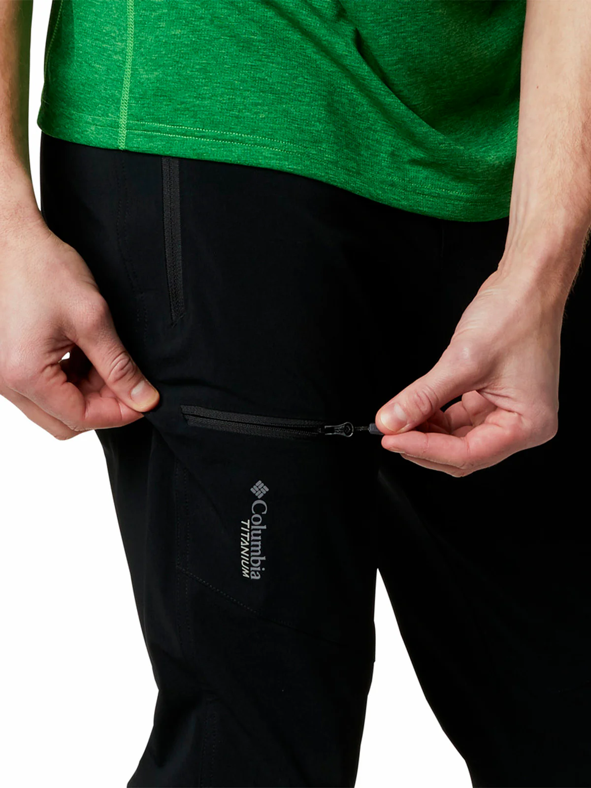 Pantalón Hombre Titan II Negro Columbia - Image 4