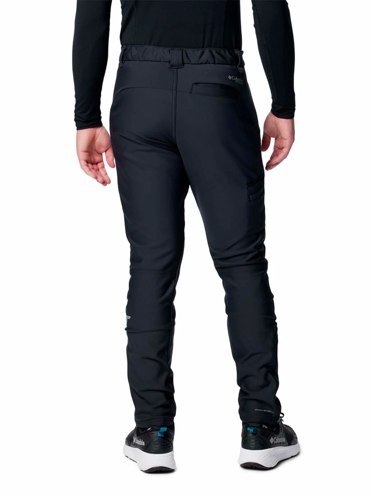 Pantalón Hombre Vast Canyon Negro Columbia - Image 7