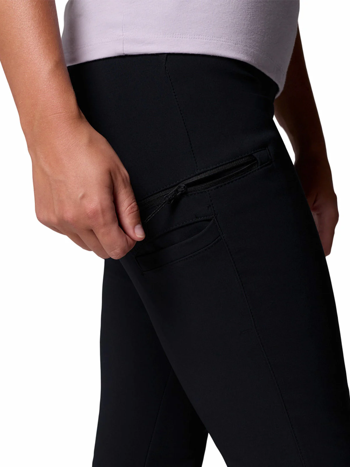 Pantalon Mujer Back Beauty High-rise Negro Columbia - Image 5