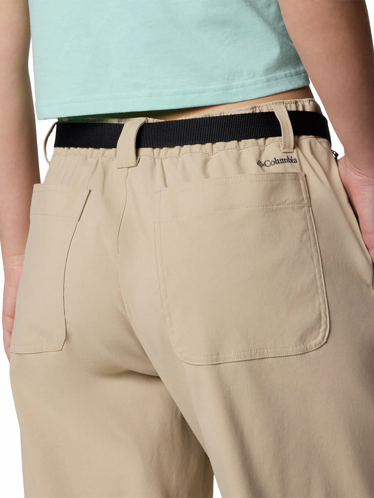 Pantalón Mujer Brea Falls Nylon Beige Columbia - Image 4