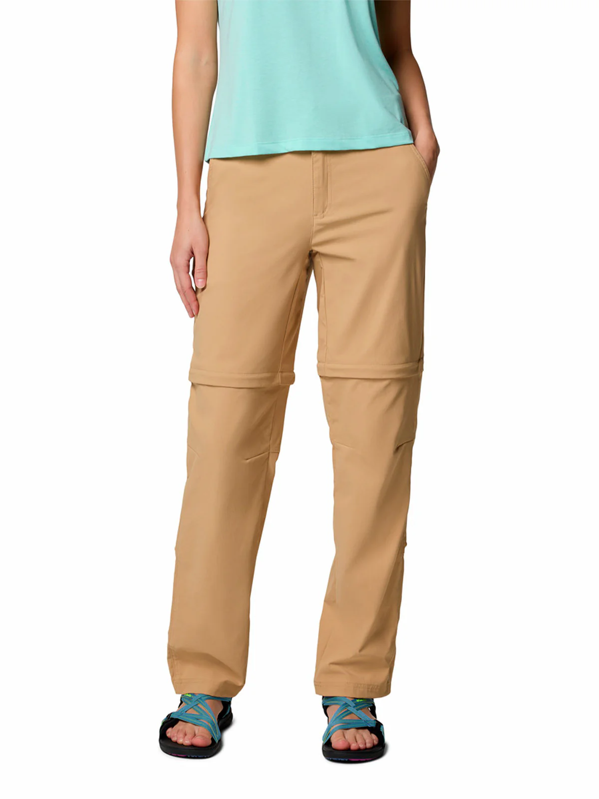 Pantalón Mujer Leslie Convertible Beige Canoe Columbia