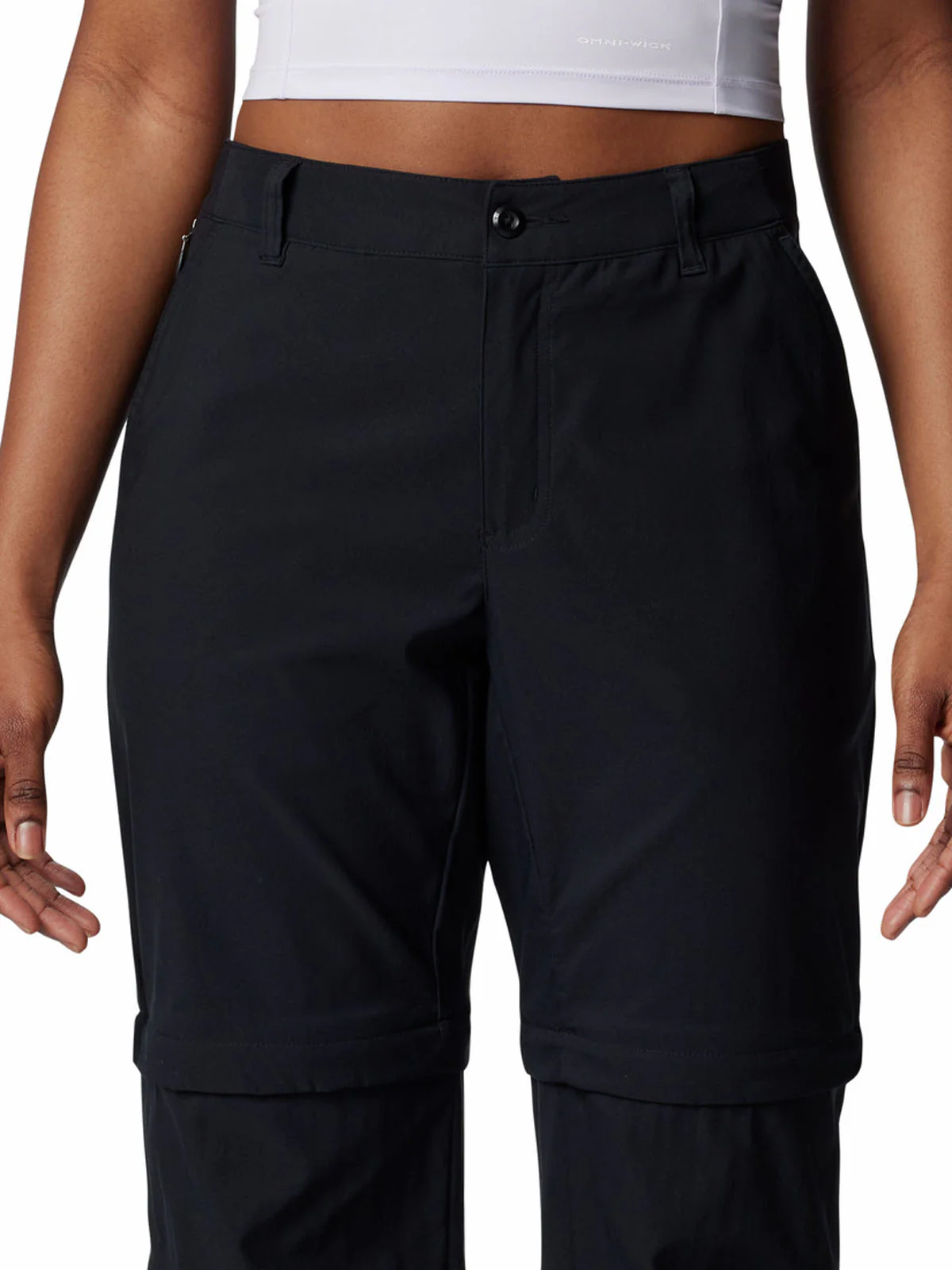 Pantalón Mujer Leslie Convertible Negro Columbia - Image 3