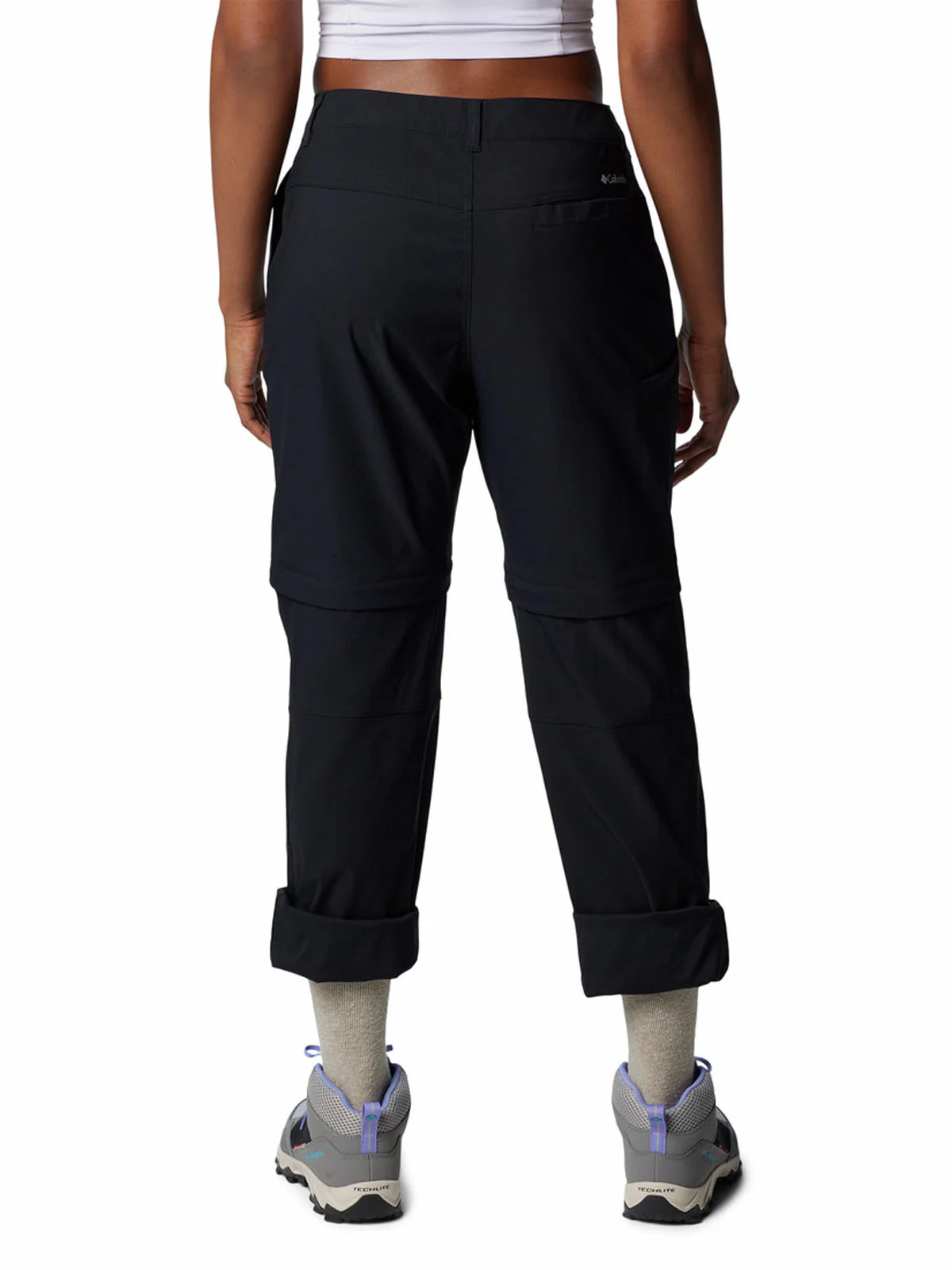 Pantalón Mujer Leslie Convertible Negro Columbia - Image 8