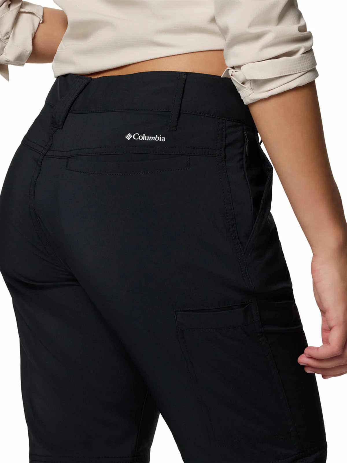 Pantalón Mujer Silver Ridge Utility Negro Columbia - Image 4
