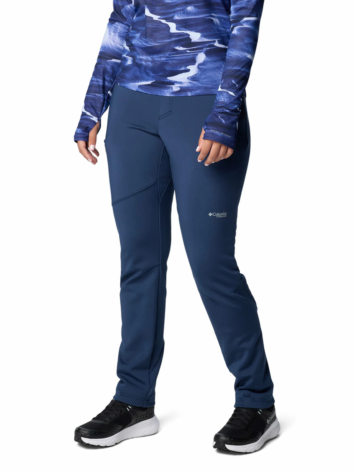 Pantalon Mujer Vast Canyon Highrise Azul Columbia - Image 3